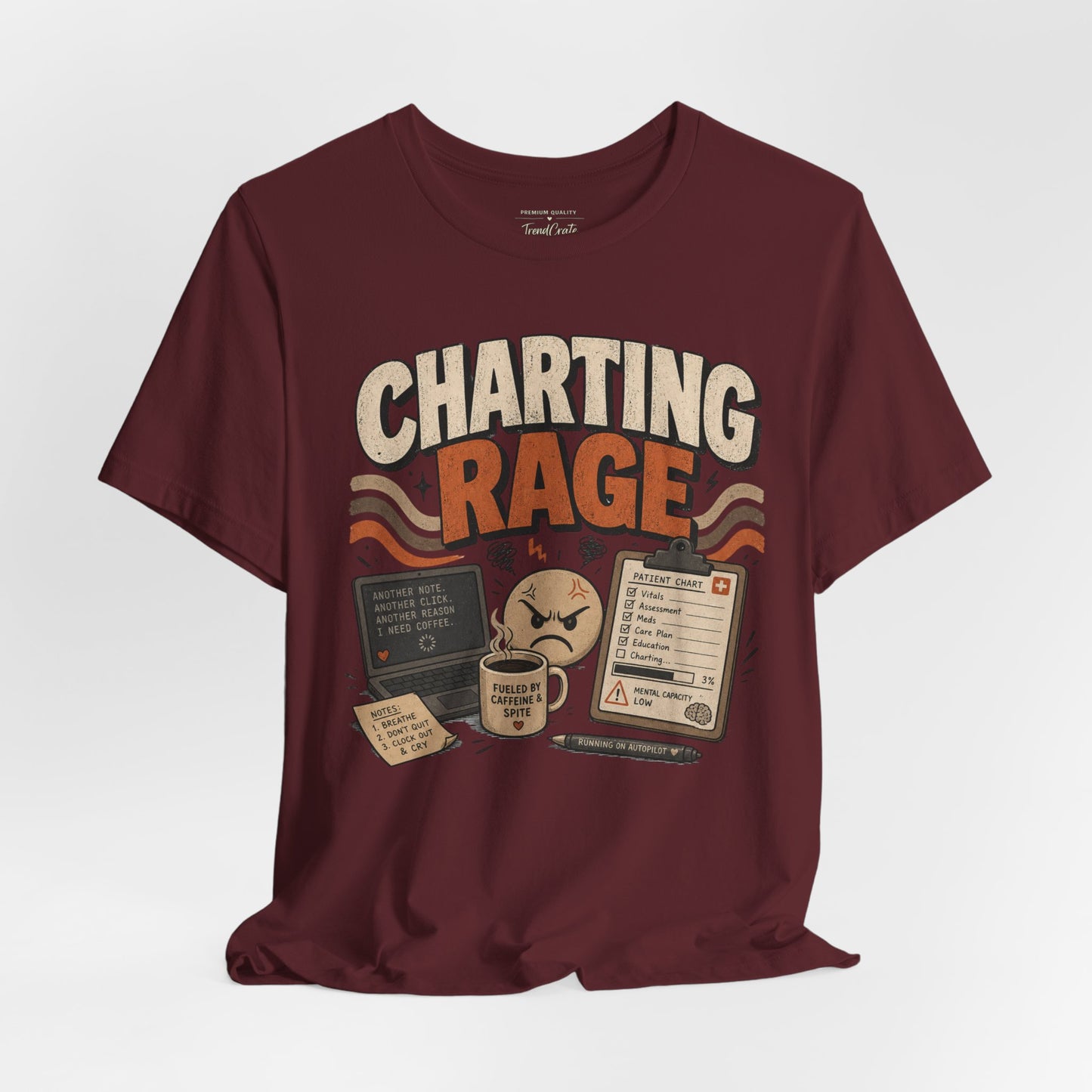Charting Rage Tee