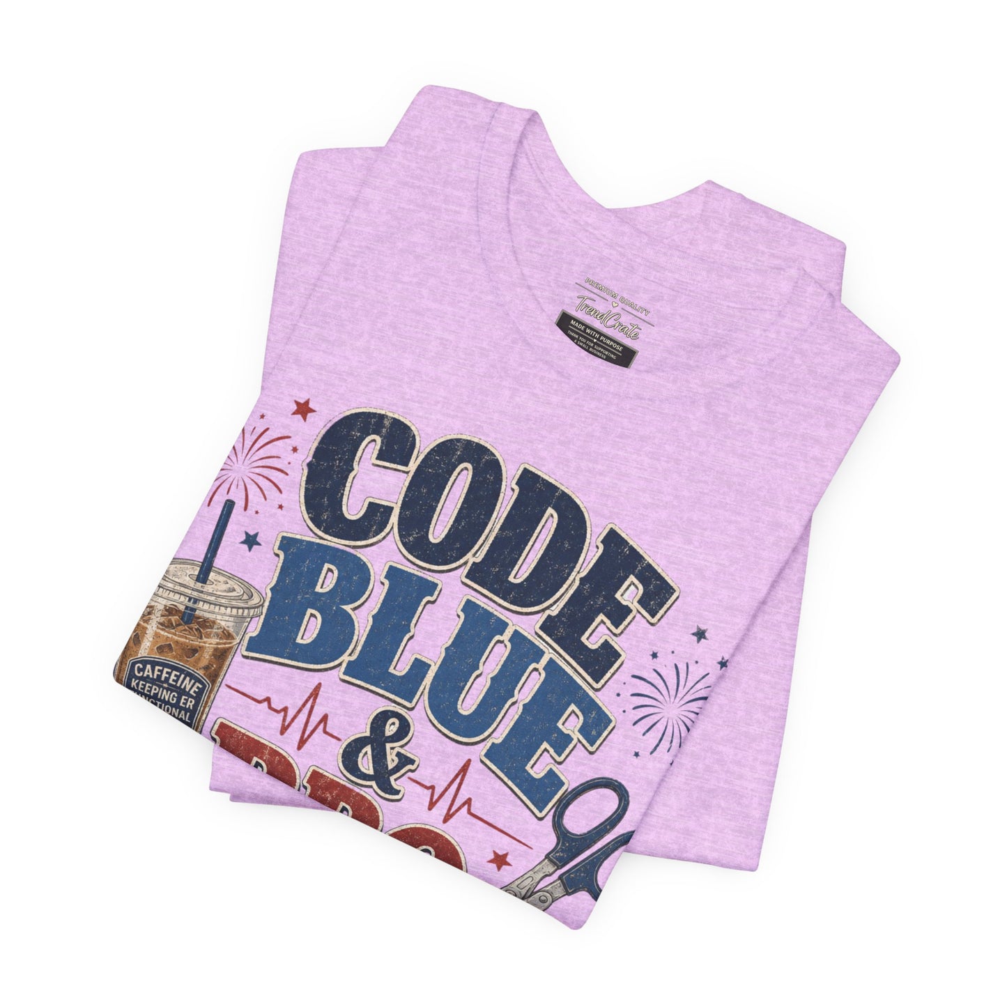 Code Blue & BBQ Tee