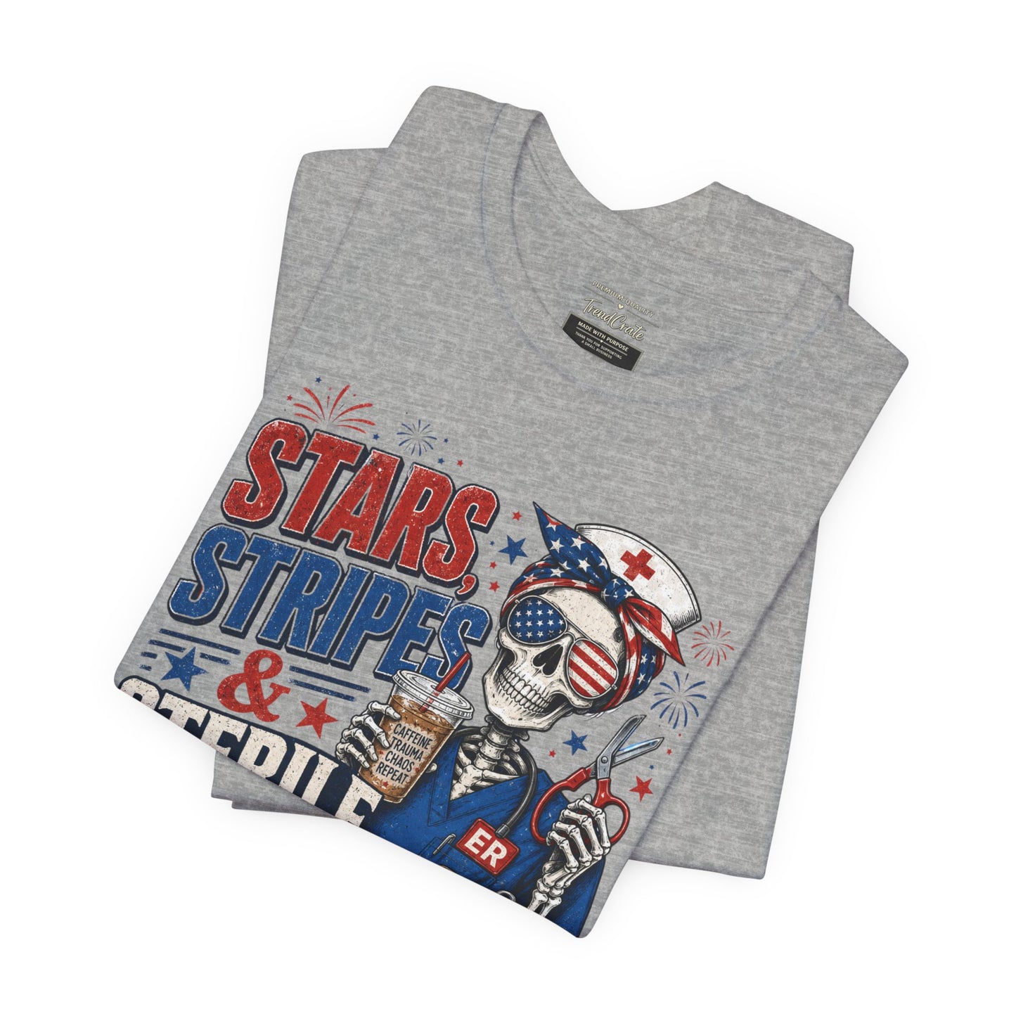 Stars, Stripes & Sterile Vibes Tee