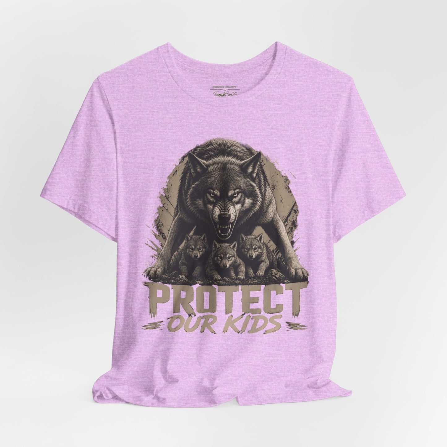 Protect Our Kids T-Shirt — Wolf Pack Family Protection Tee
