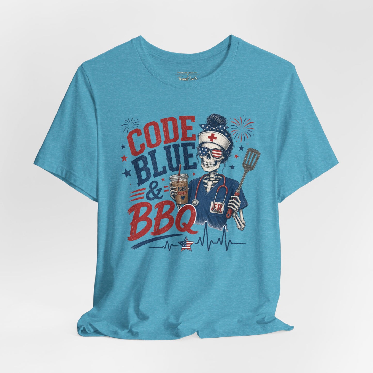 Code Blue & BBQ EMS Tee