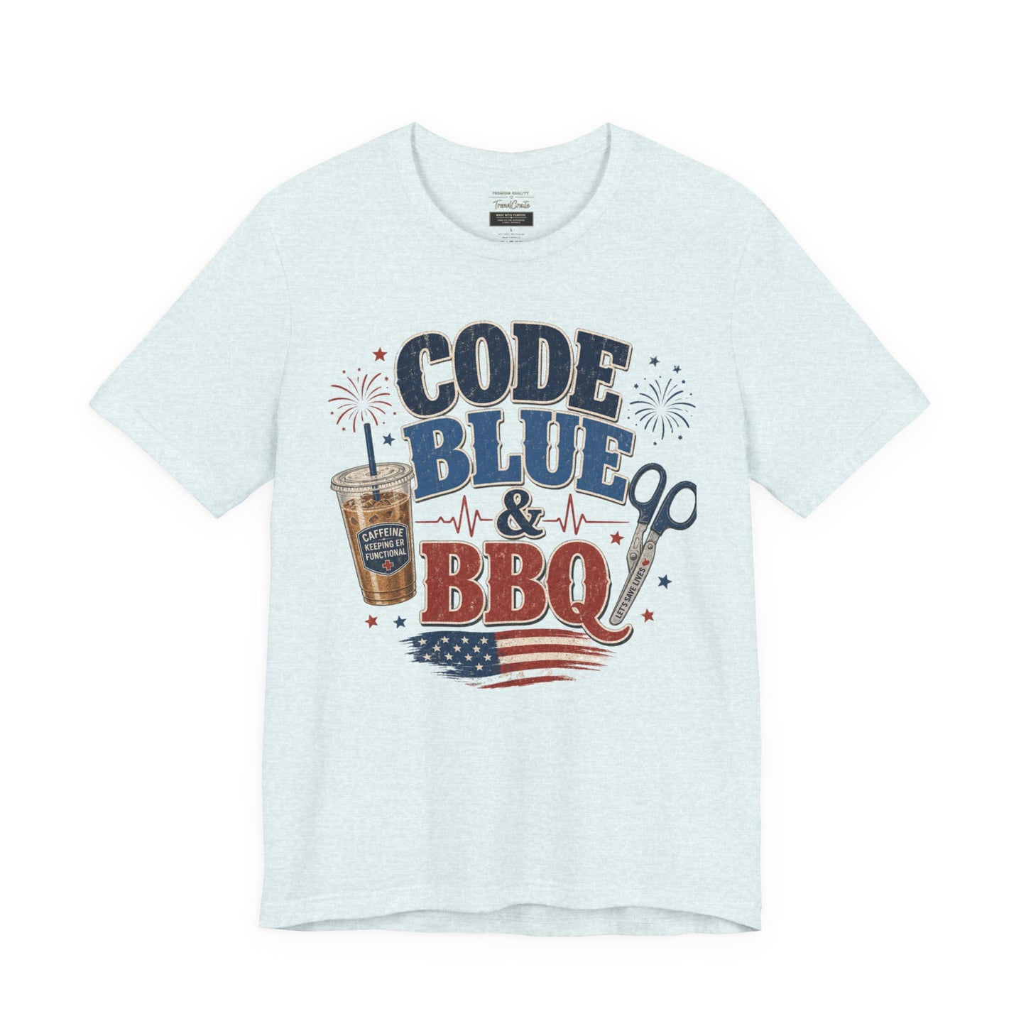 Code Blue & BBQ Tee