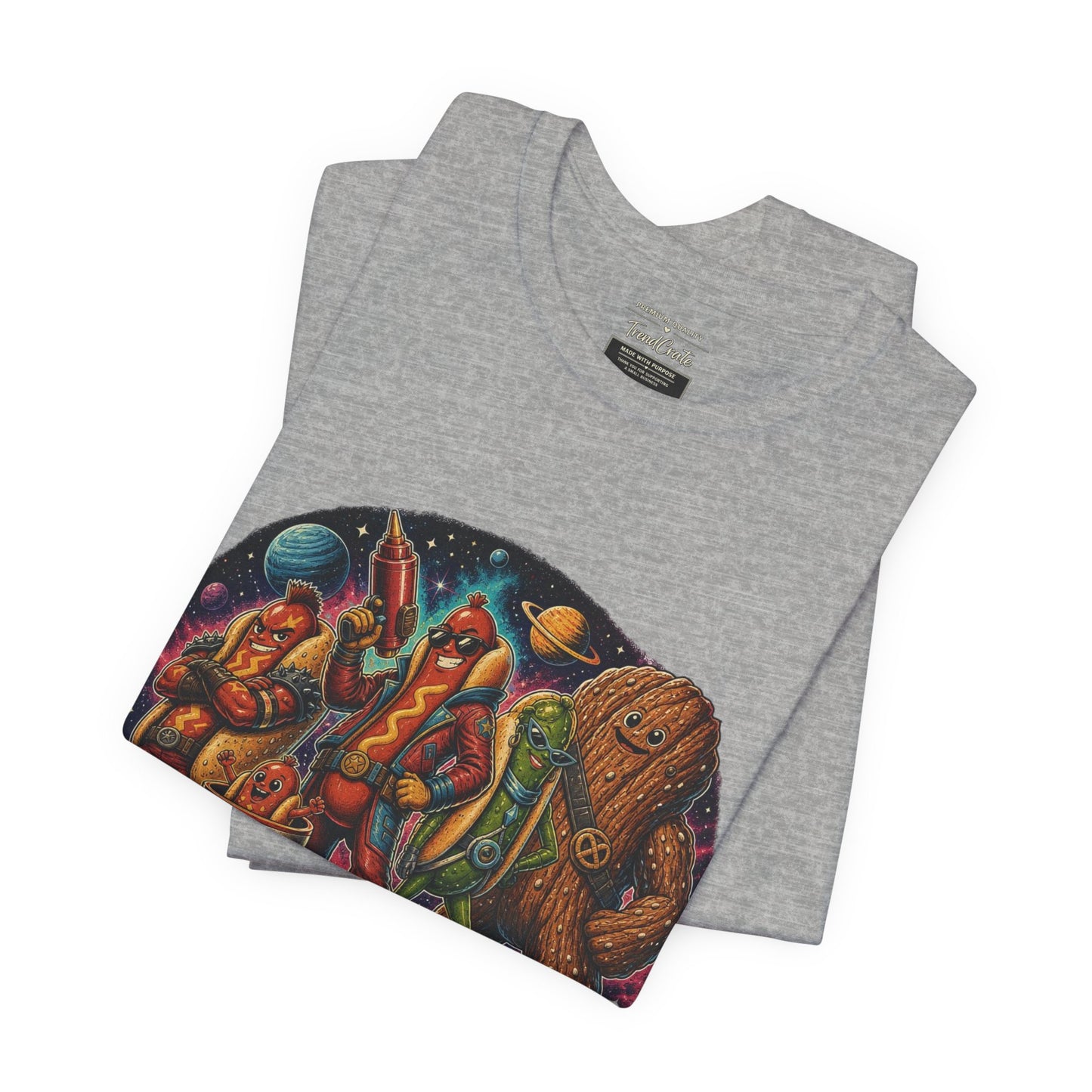 Guardians of the Glizzies Graphic Tee — Retro Space Adventure T-Shirt