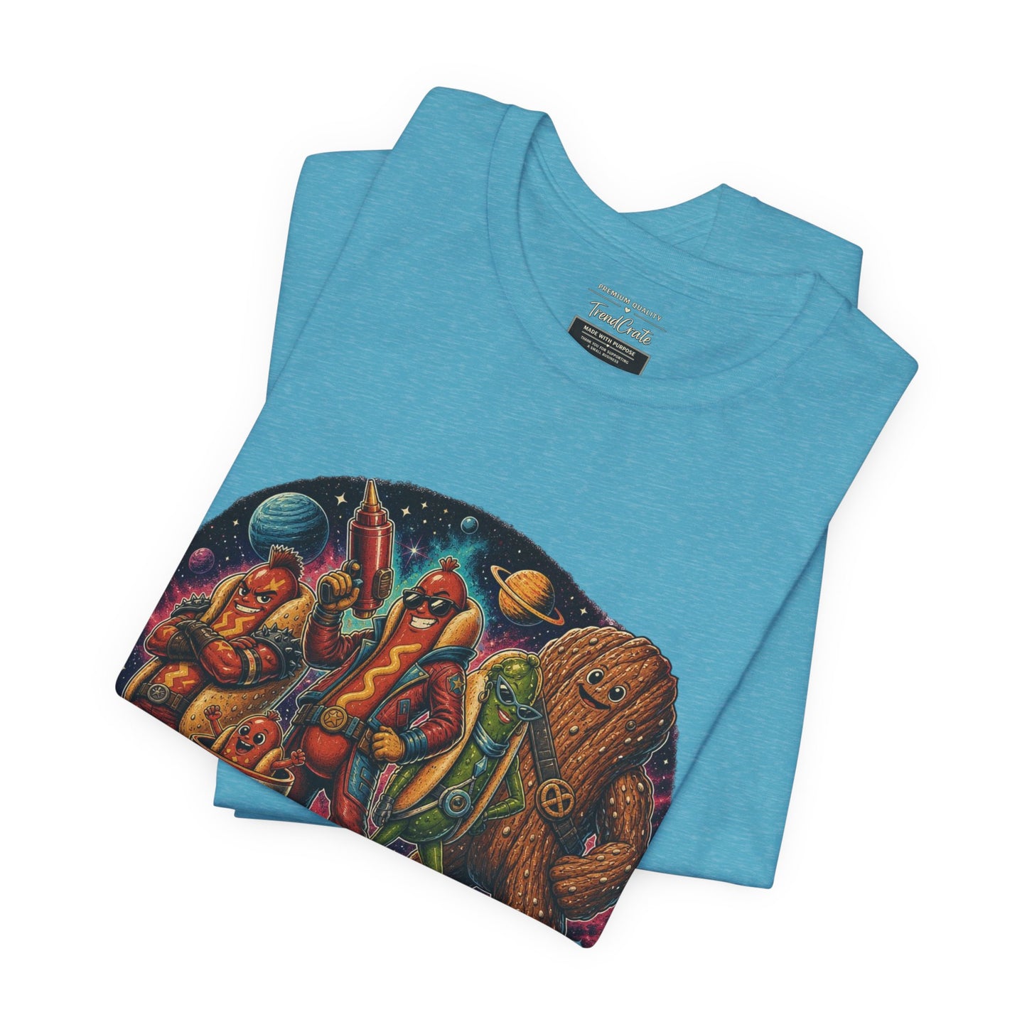 Guardians of the Glizzies Graphic Tee — Retro Space Adventure T-Shirt