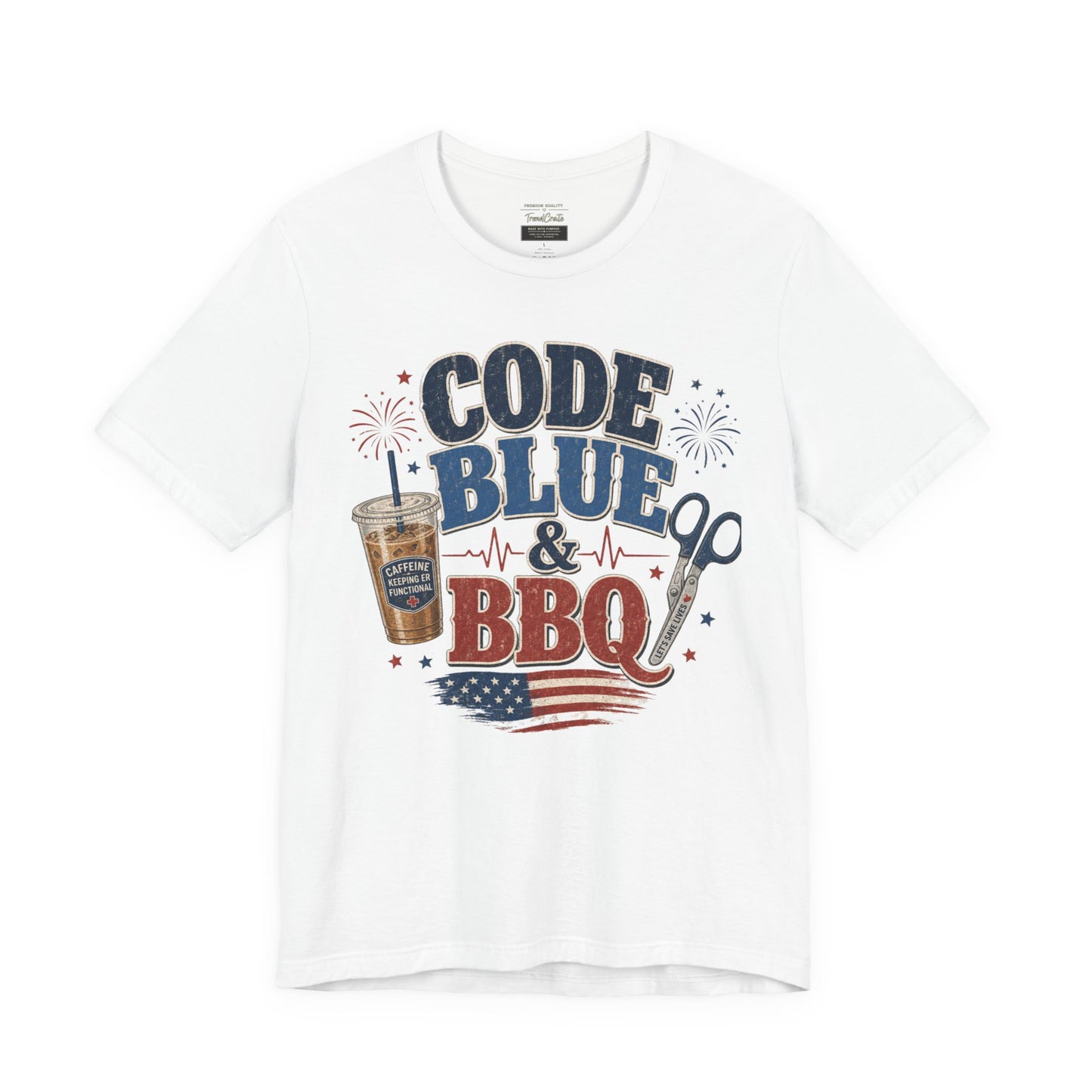 Code Blue & BBQ Tee