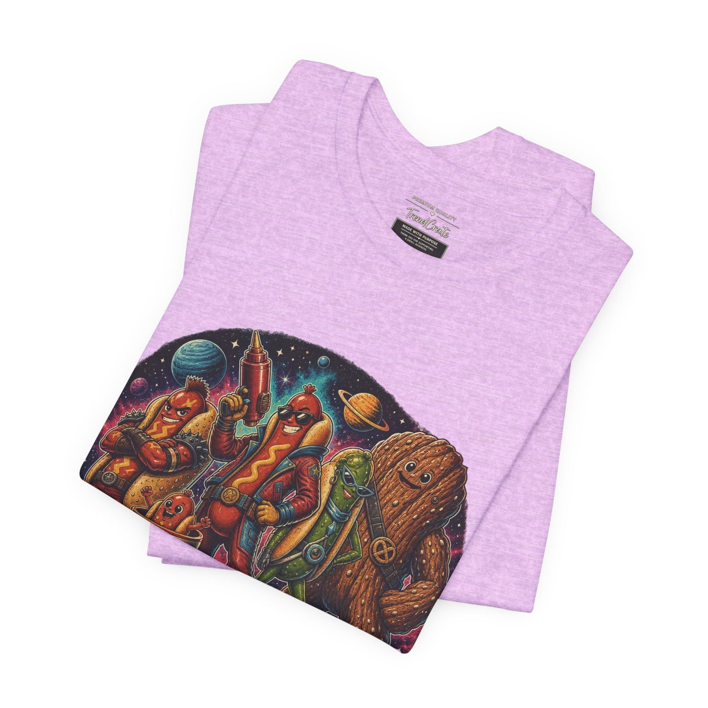 Guardians of the Glizzies Graphic Tee — Retro Space Adventure T-Shirt