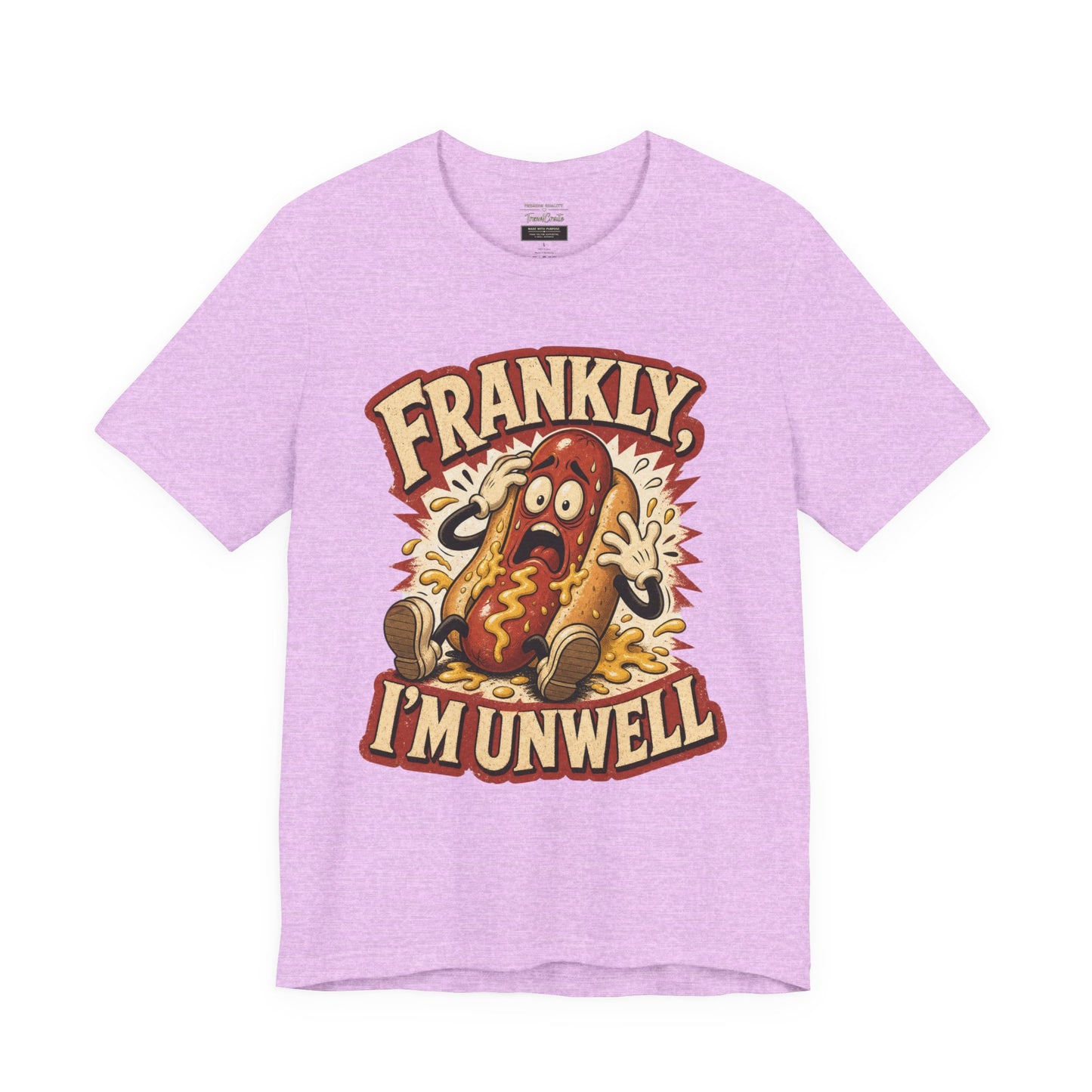 Frankly I’m Unwell Hot Dog Graphic Tee