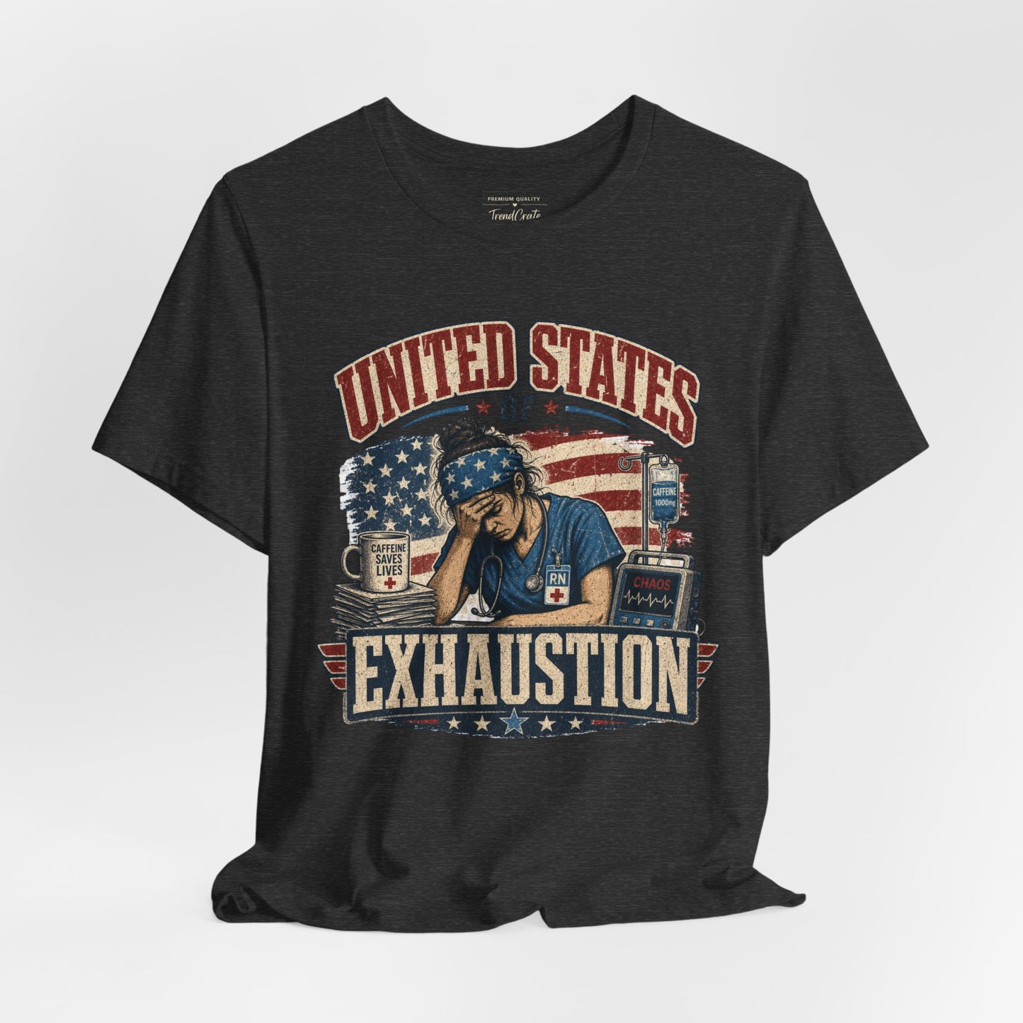United States of Exhaustion Tee