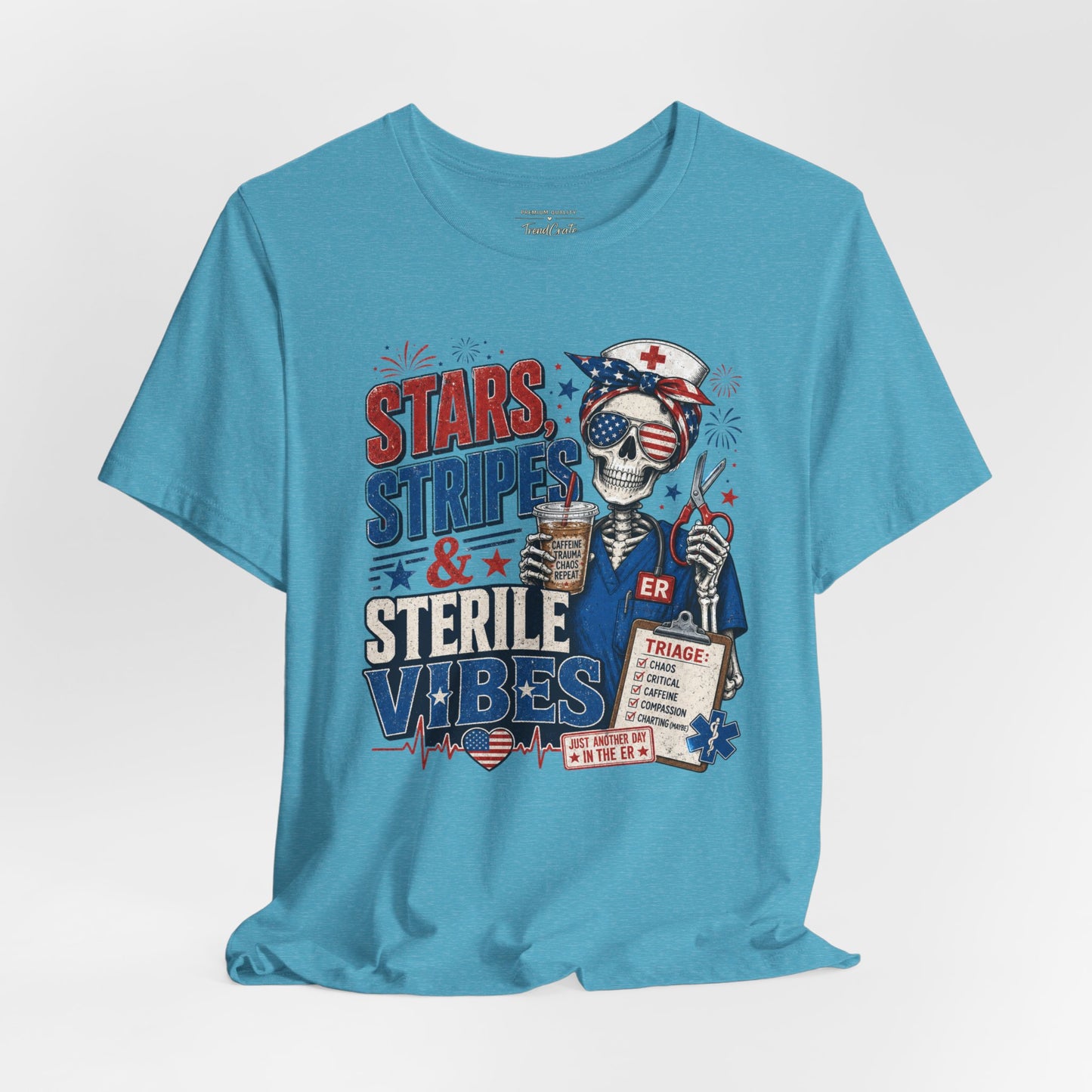 Stars, Stripes & Sterile Vibes Tee