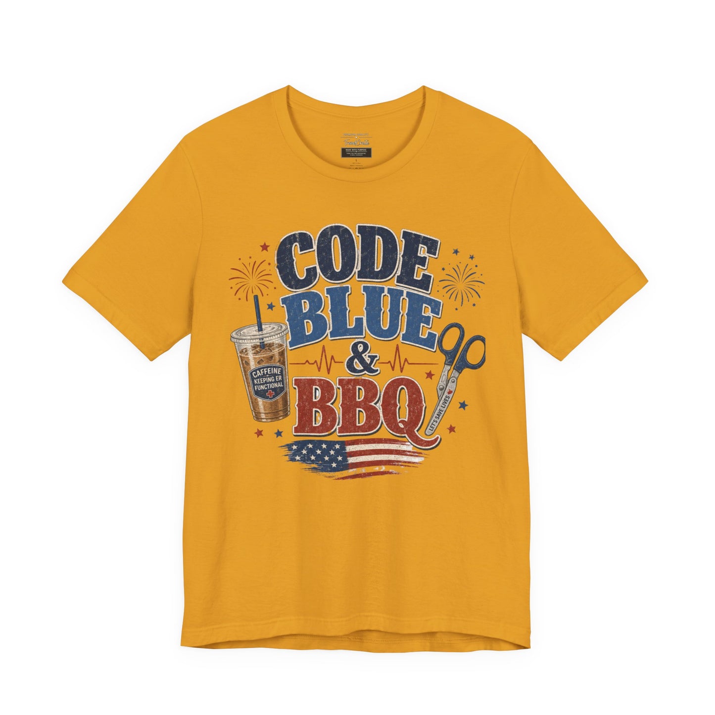 Code Blue & BBQ Tee