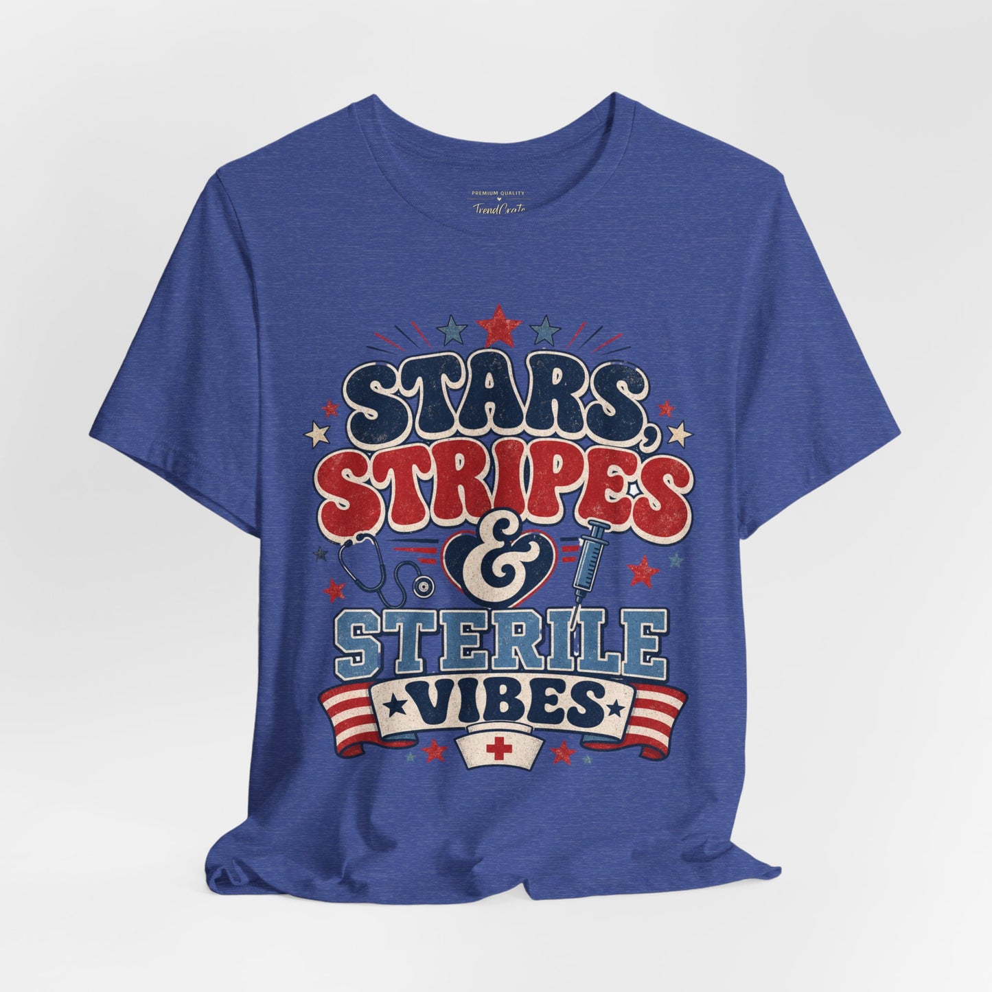 Stars Stripes & Sterile Vibes Tee