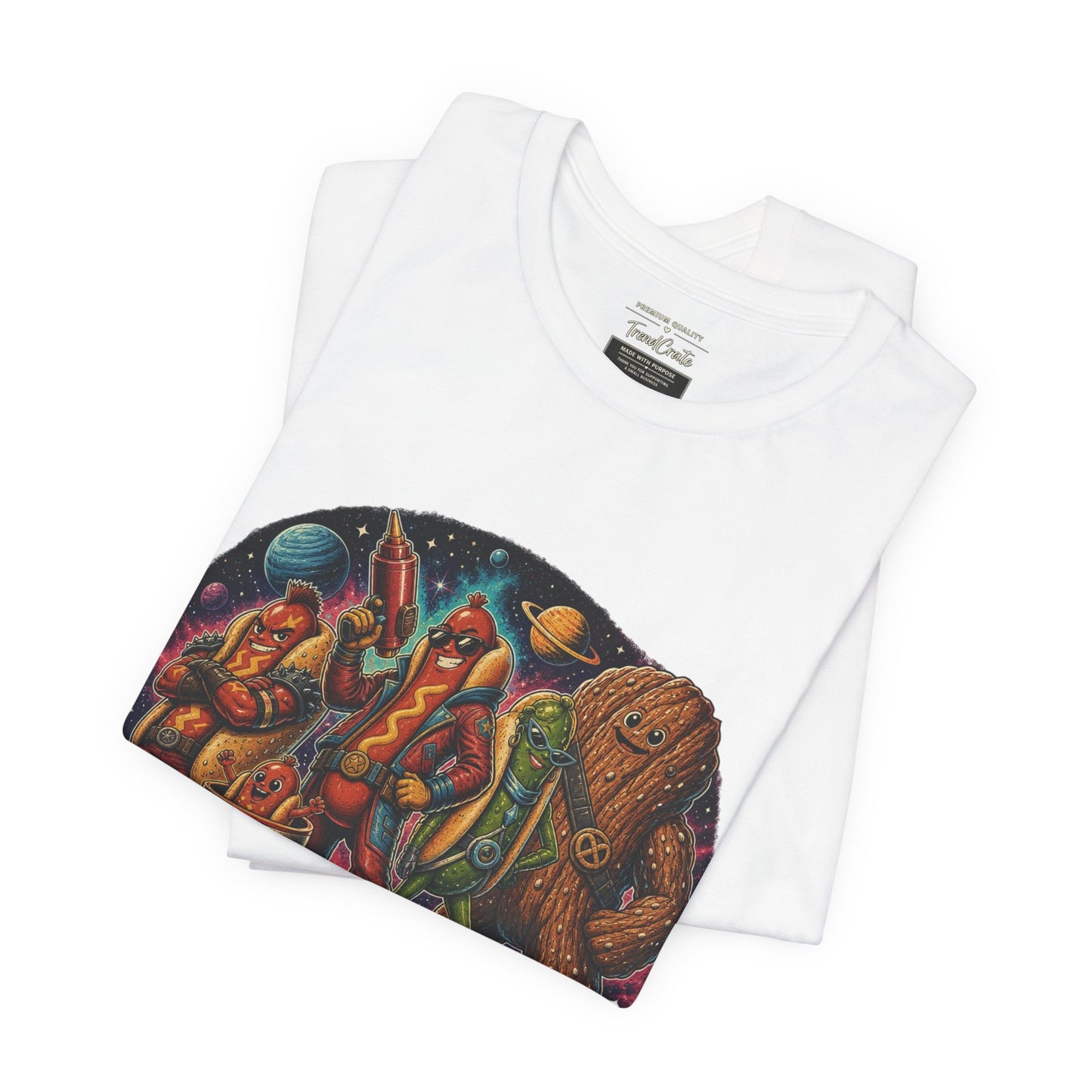 Guardians of the Glizzies Graphic Tee — Retro Space Adventure T-Shirt