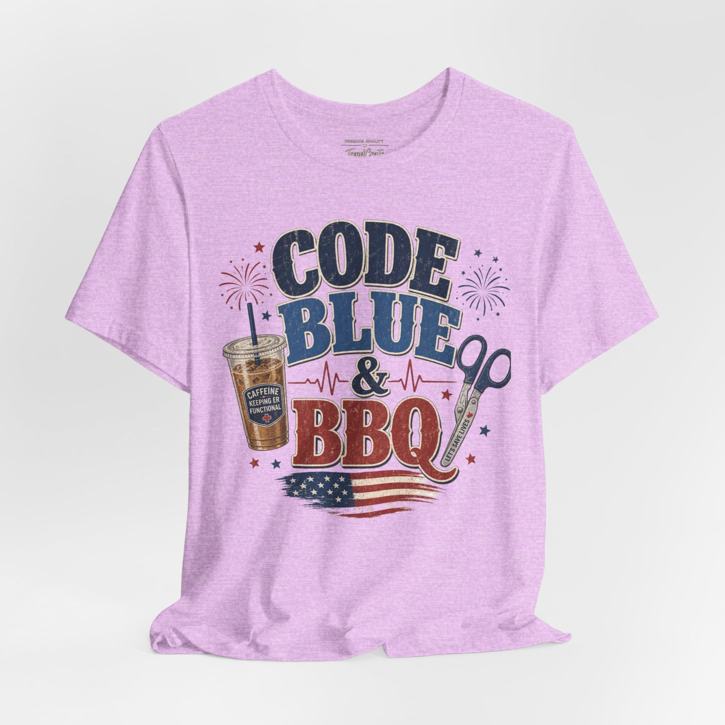Code Blue & BBQ Tee