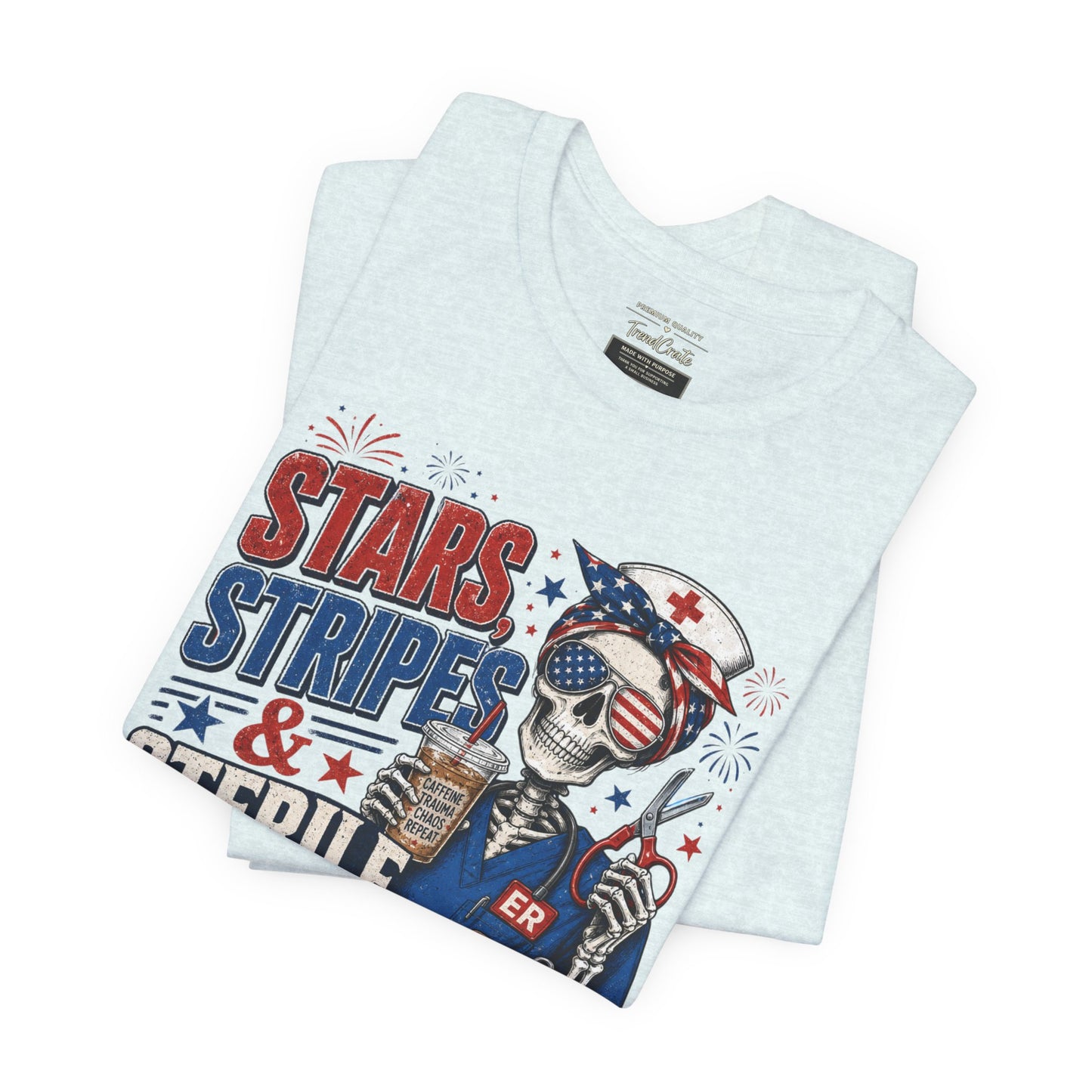 Stars, Stripes & Sterile Vibes Tee