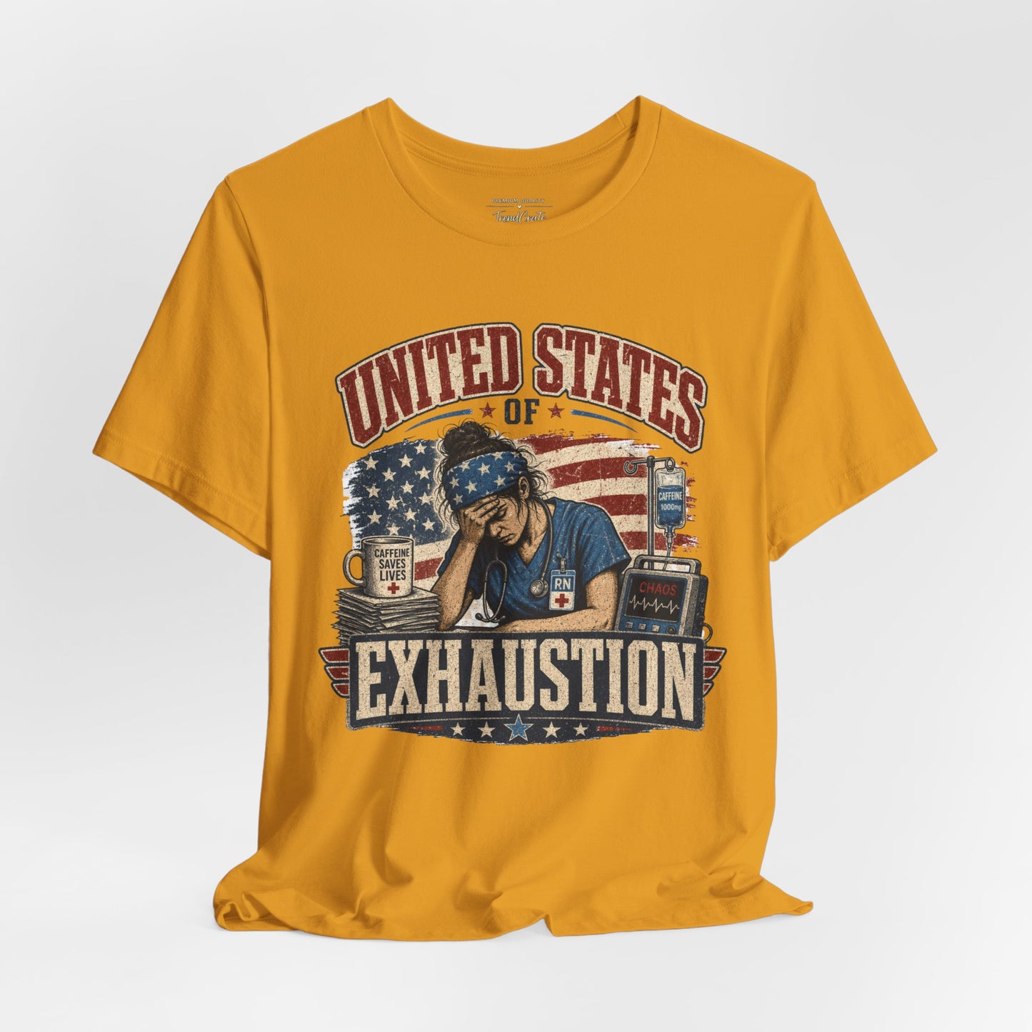 United States of Exhaustion Tee