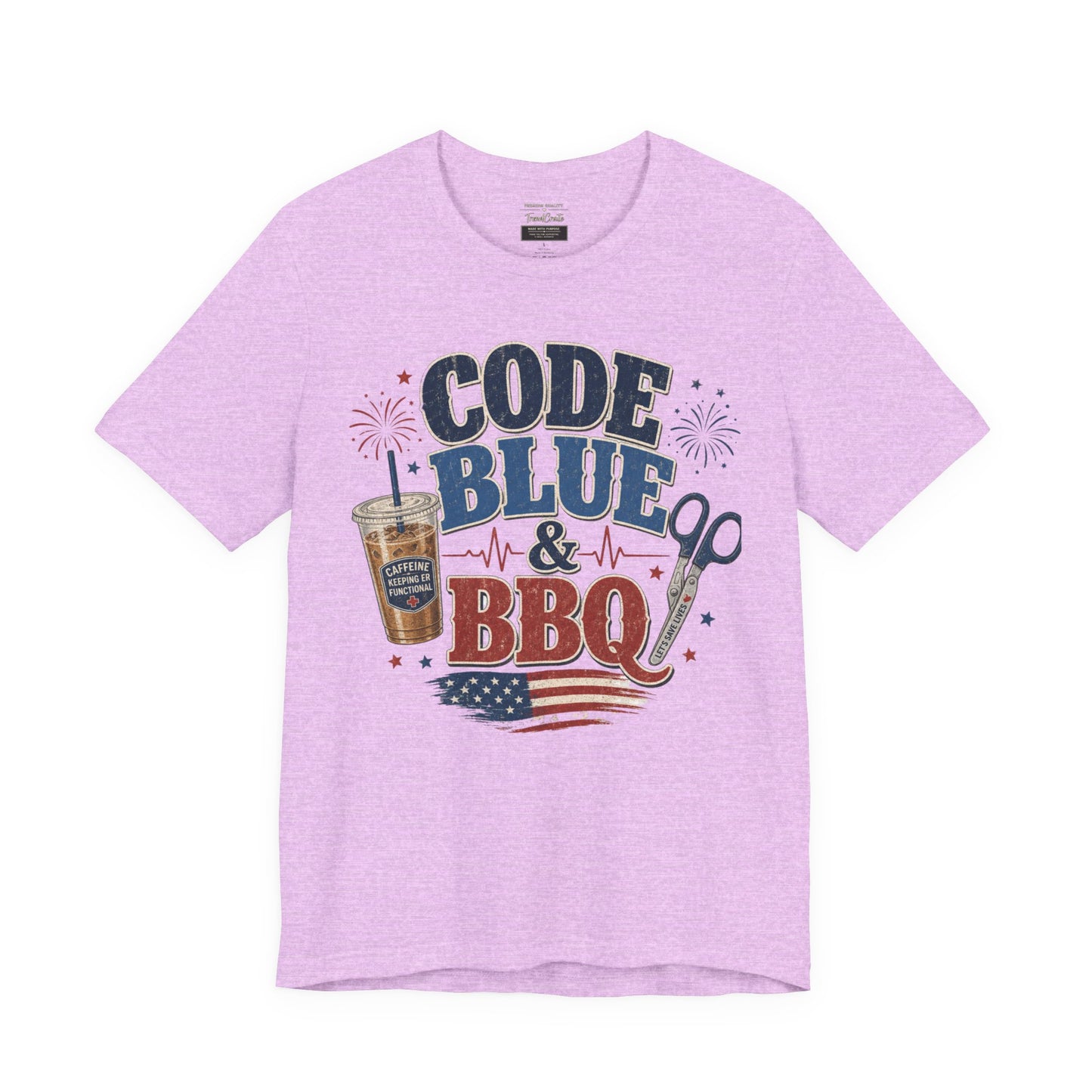 Code Blue & BBQ Tee