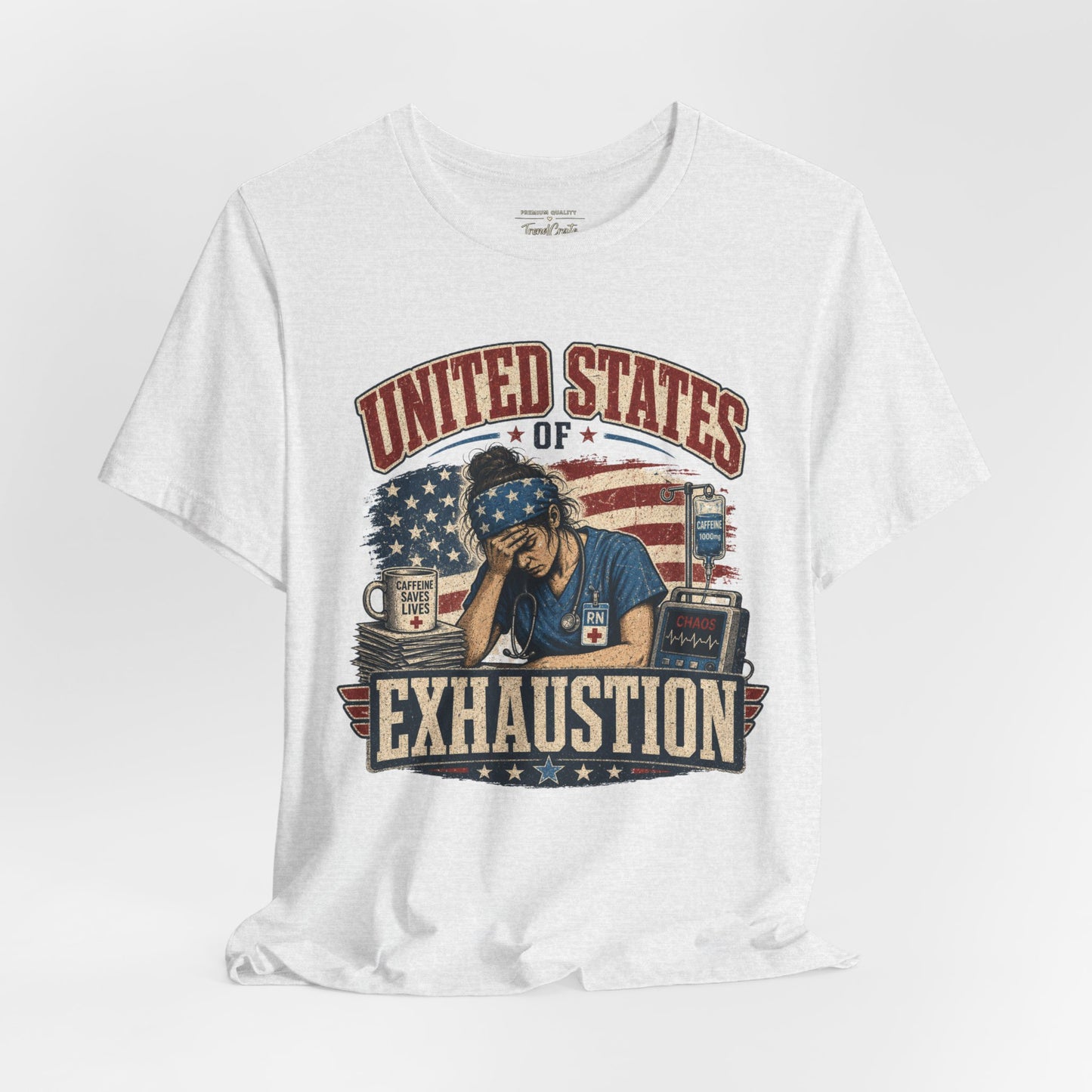 United States of Exhaustion Tee