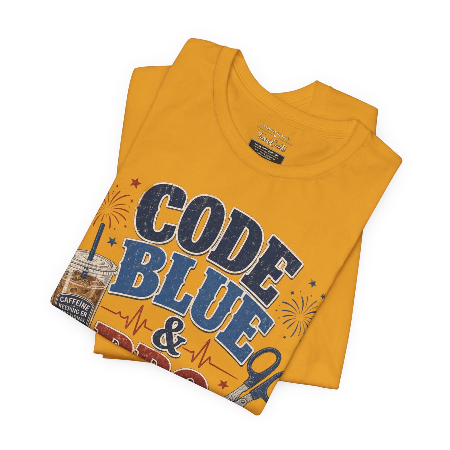 Code Blue & BBQ Tee