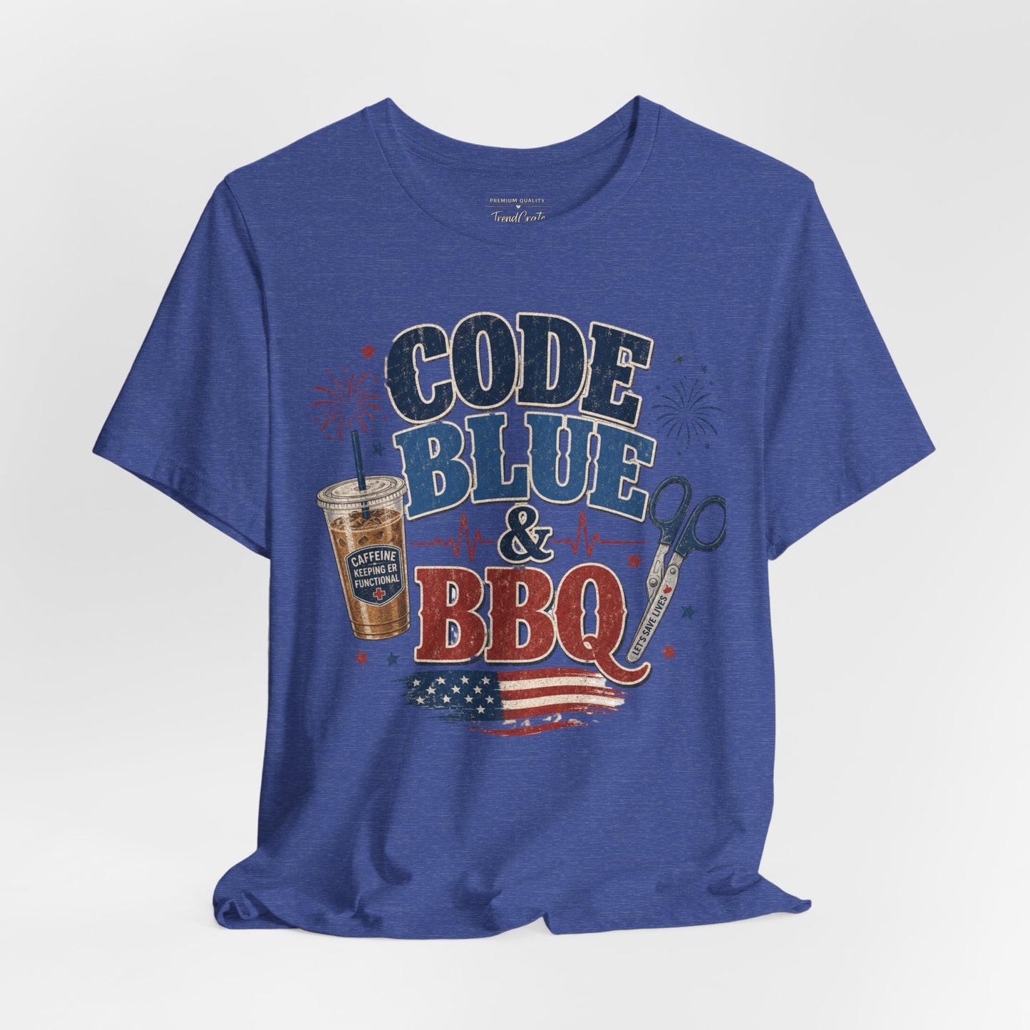 Code Blue & BBQ Tee