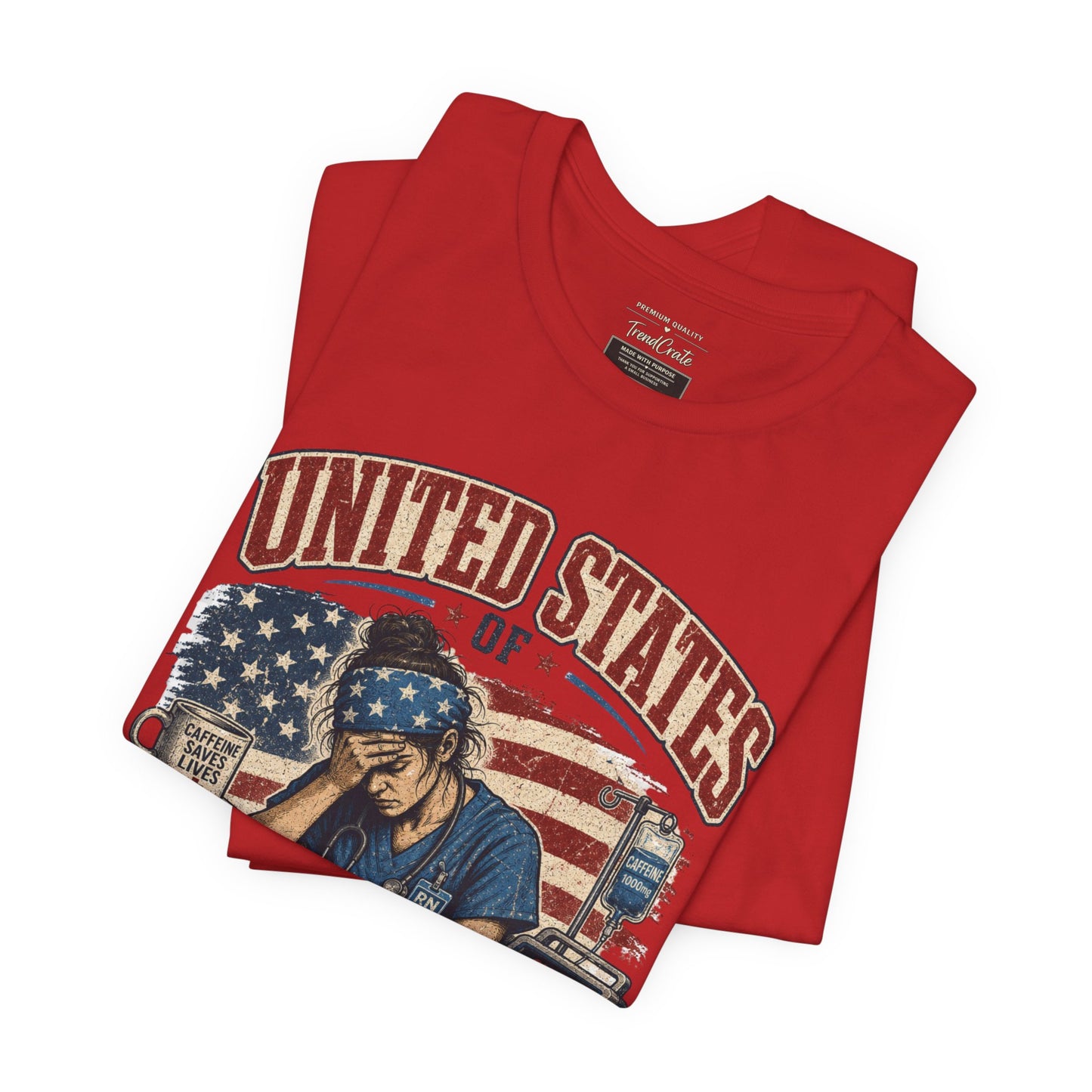 United States of Exhaustion Tee