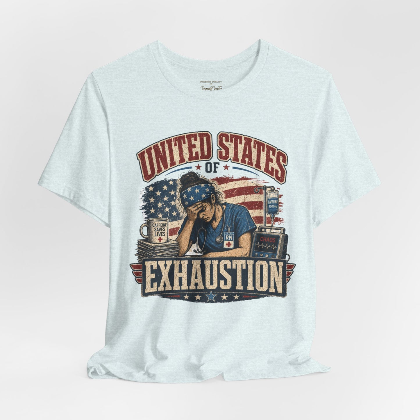 United States of Exhaustion Tee