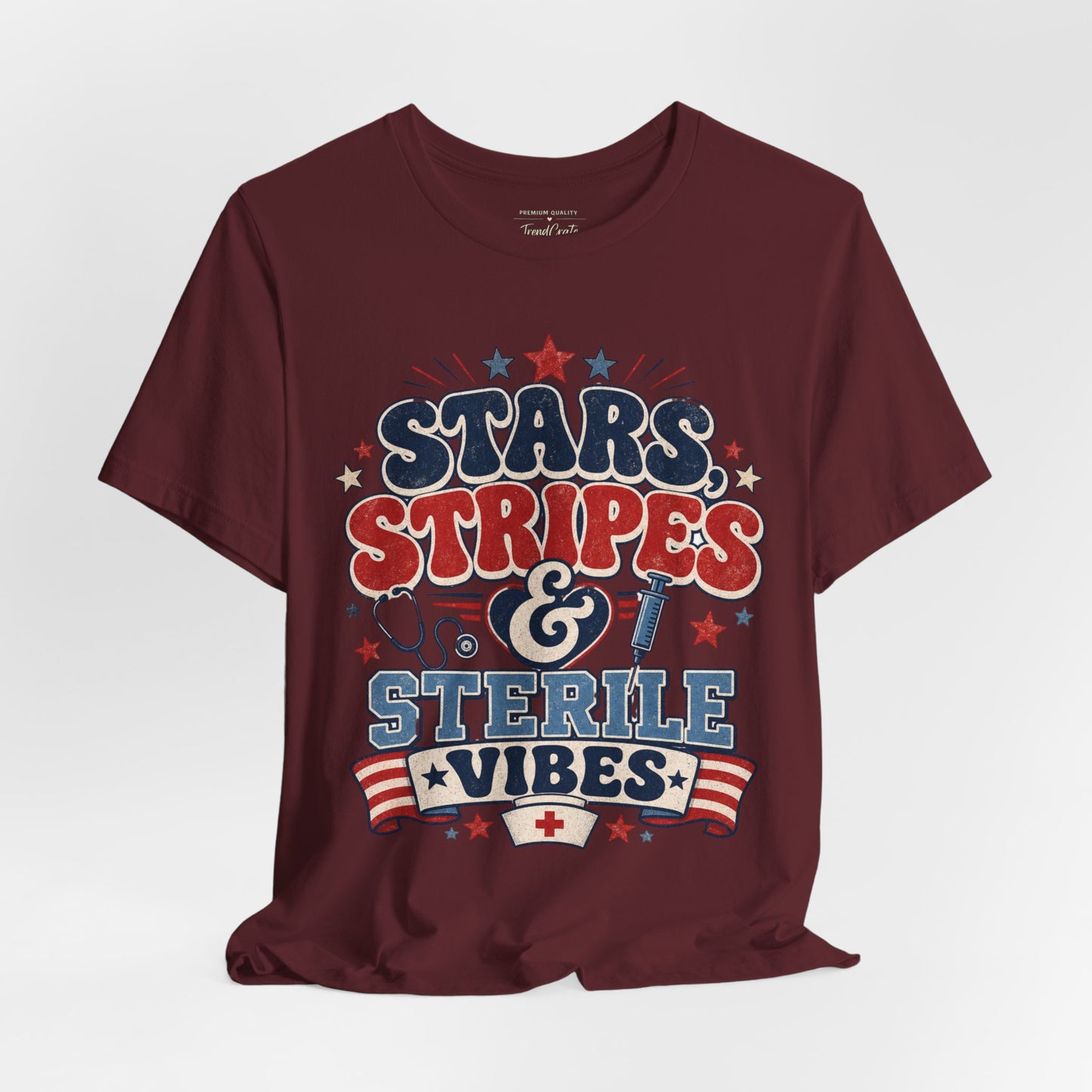 Stars Stripes & Sterile Vibes Tee