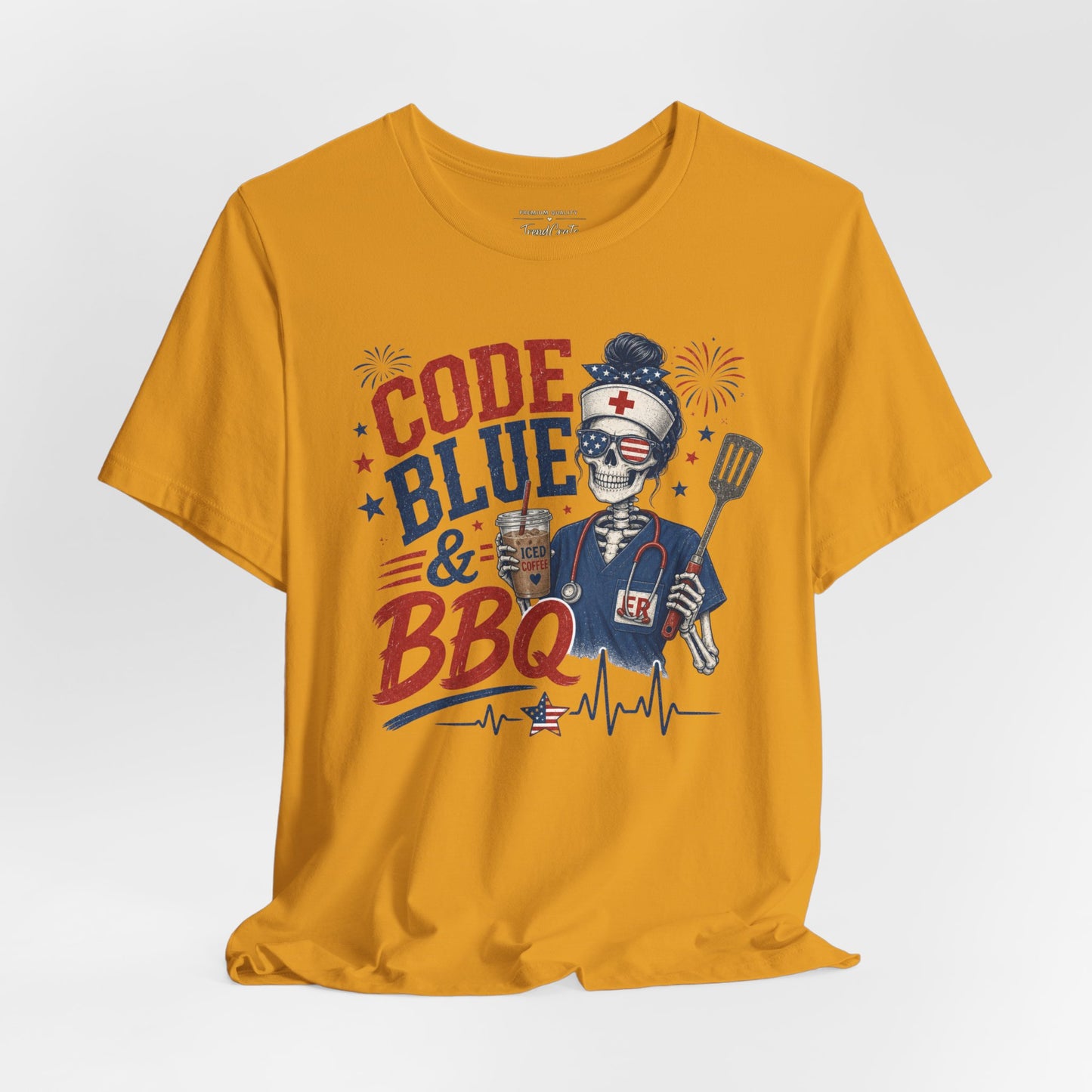 Code Blue & BBQ EMS Tee
