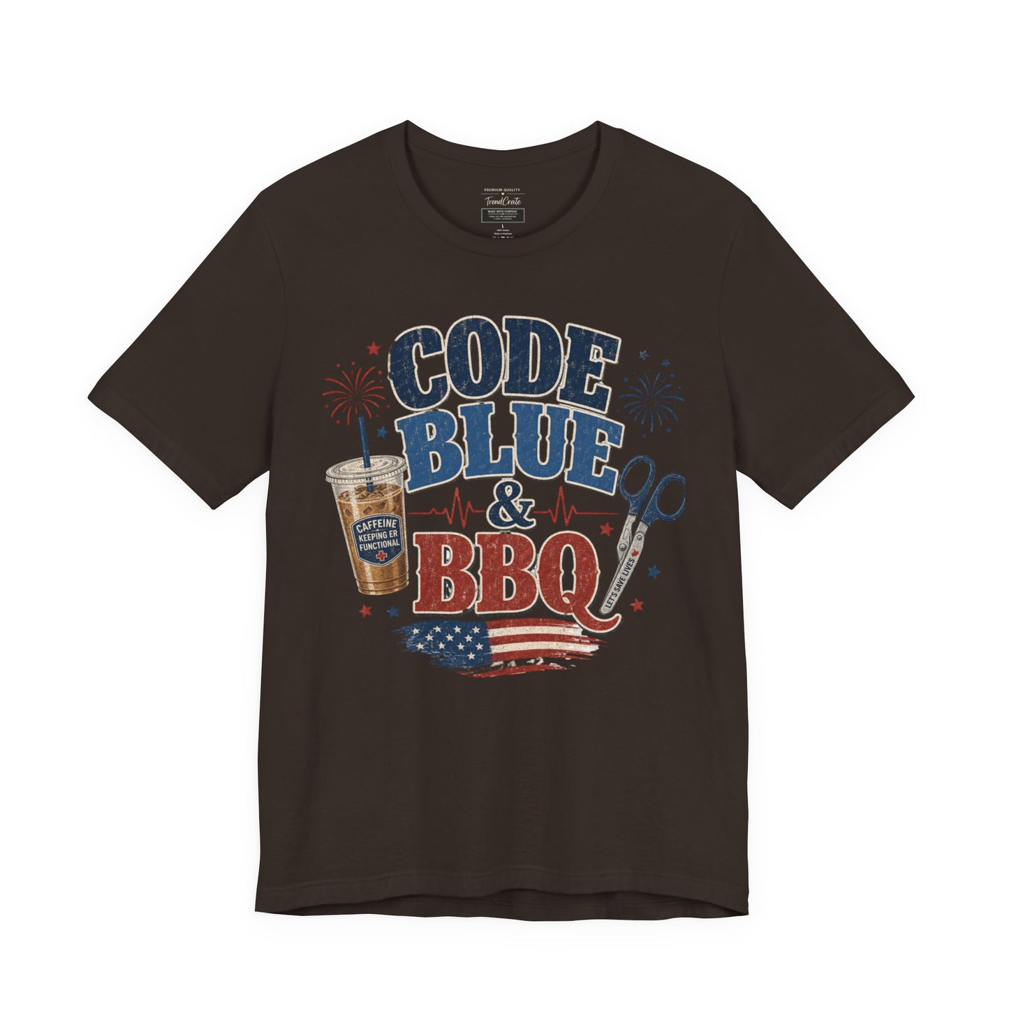 Code Blue & BBQ Tee