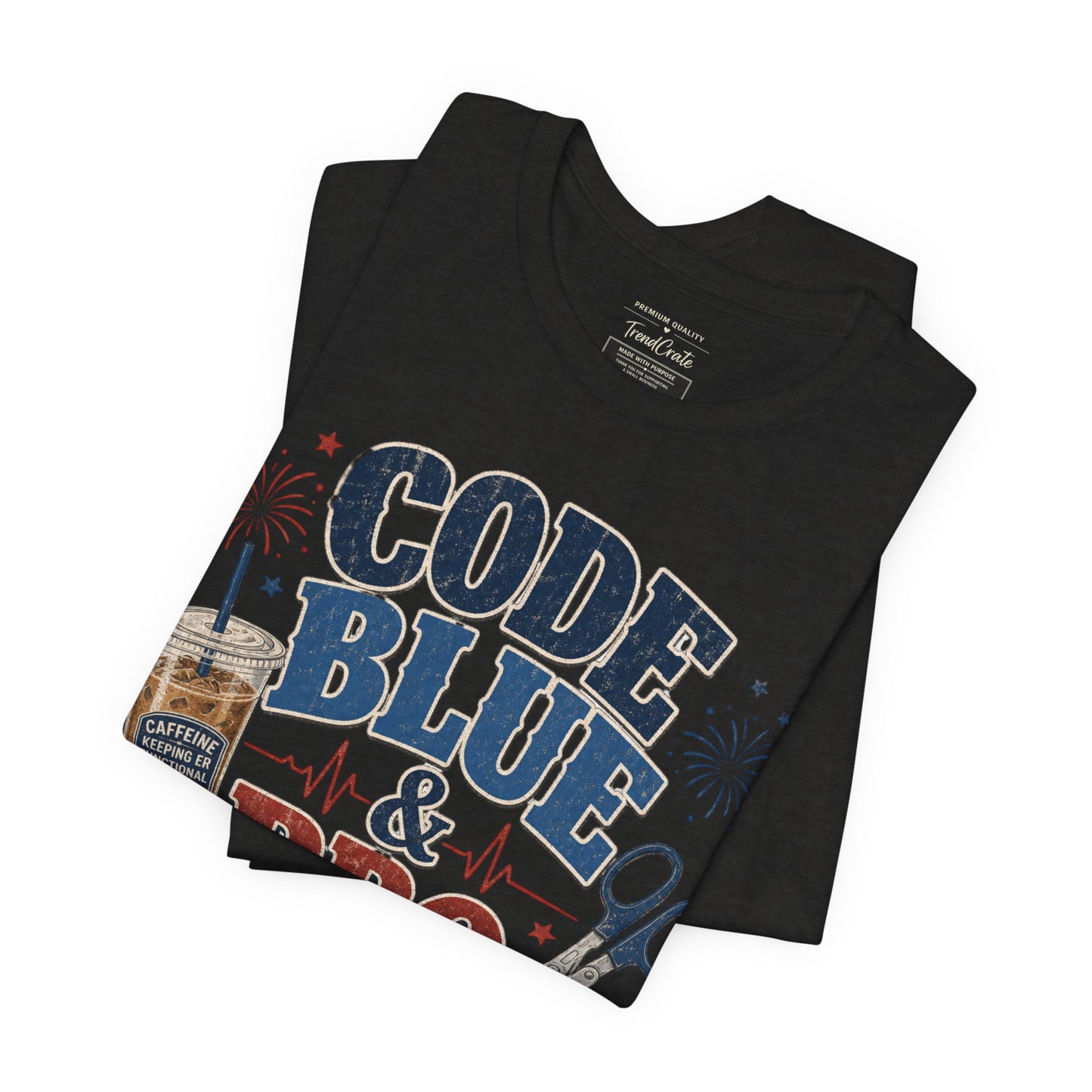 Code Blue & BBQ Tee