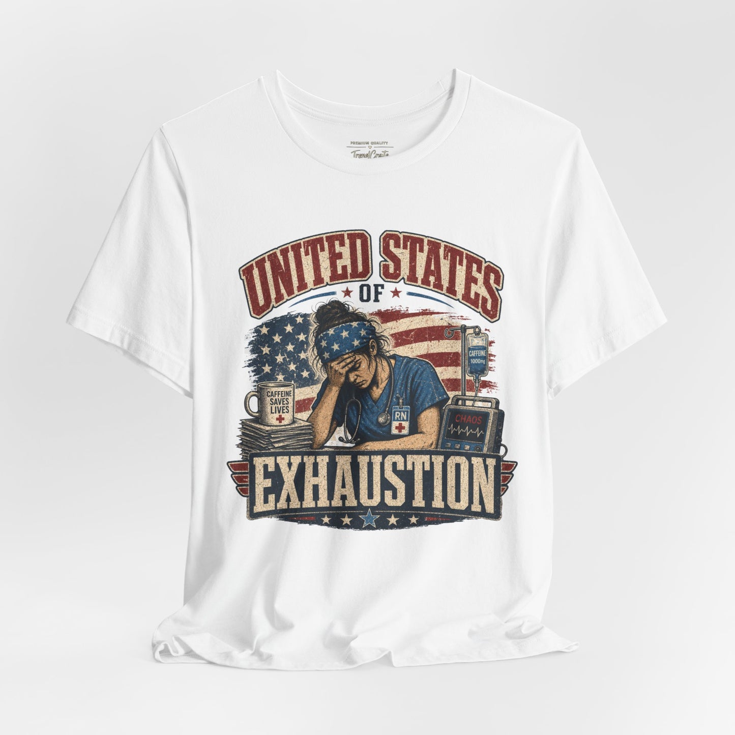 United States of Exhaustion Tee