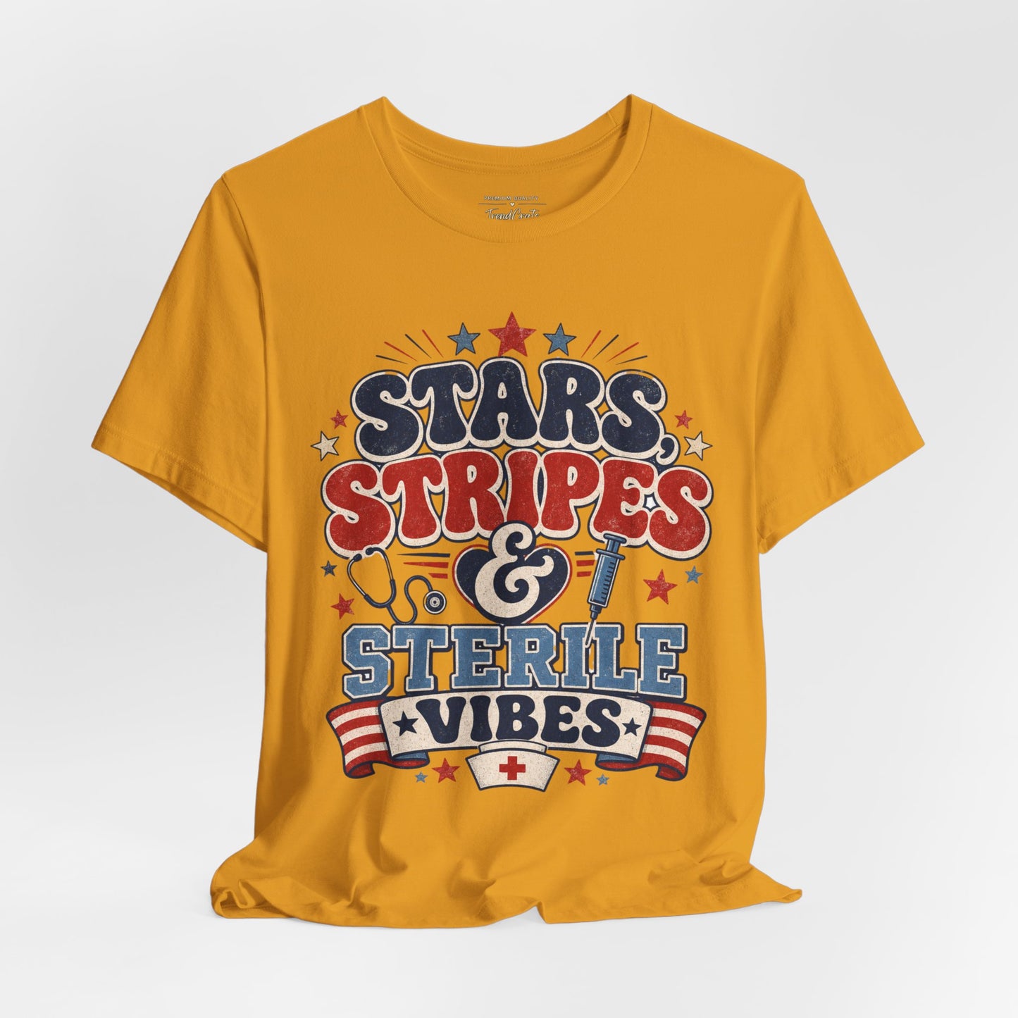 Stars Stripes & Sterile Vibes Tee