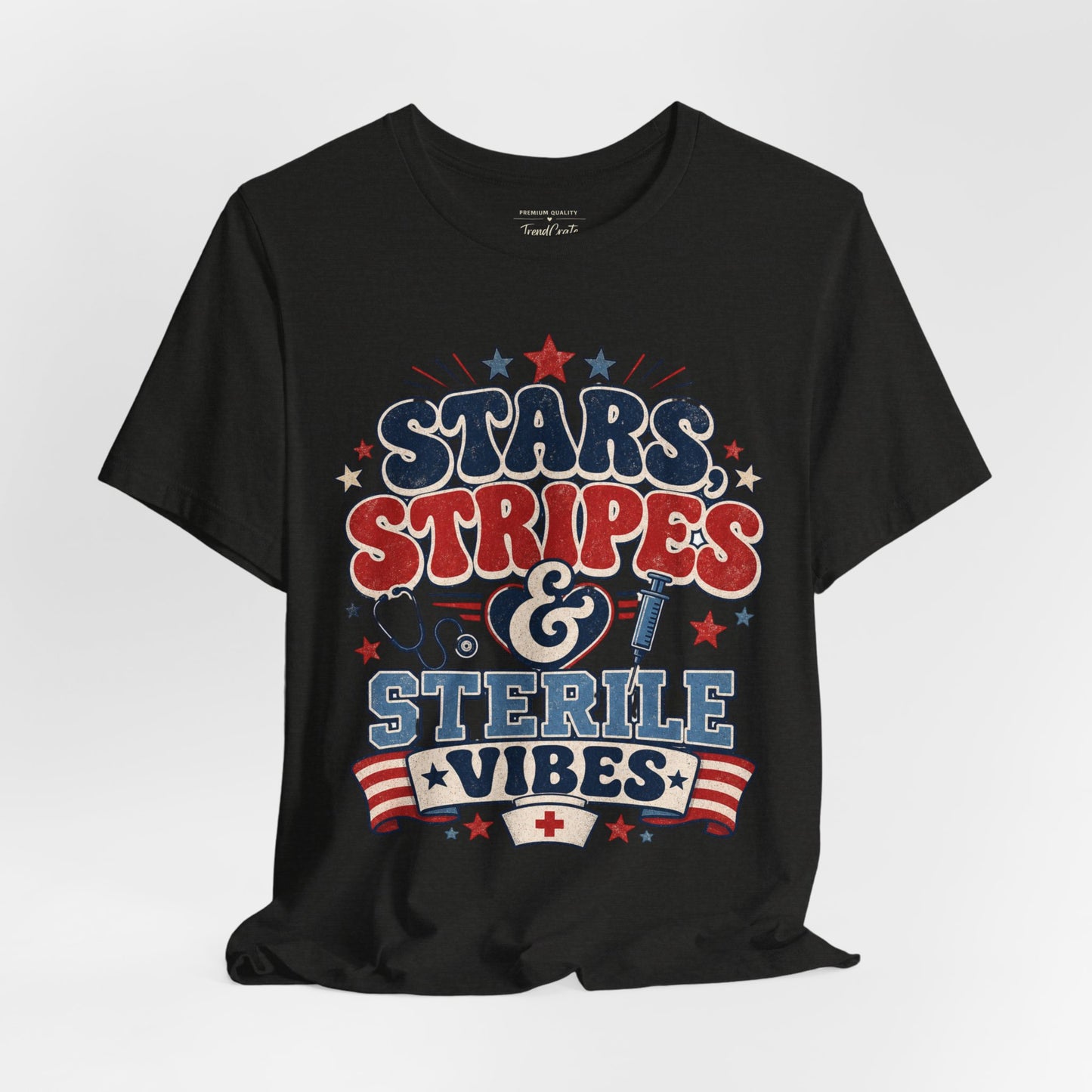 Stars Stripes & Sterile Vibes Tee