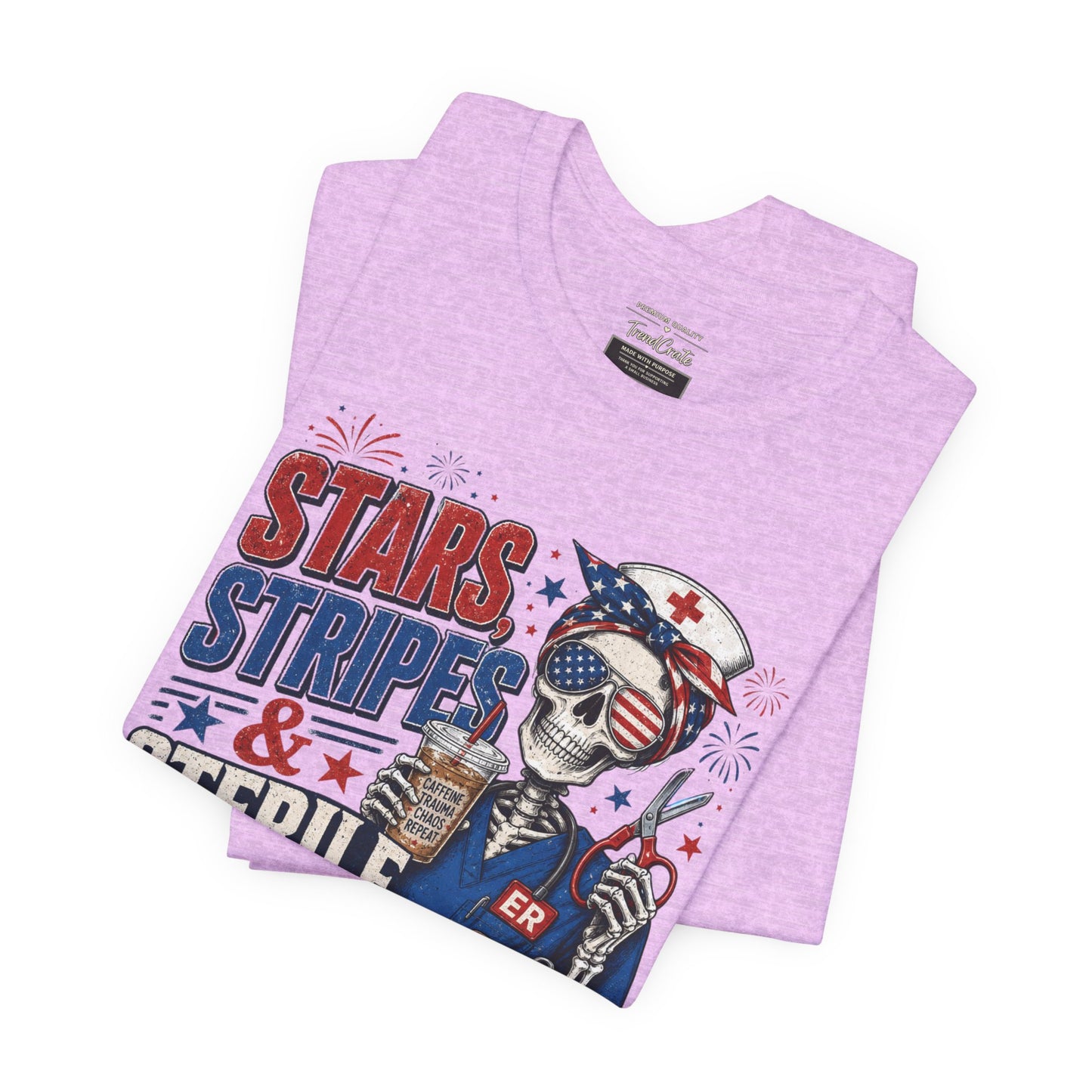 Stars, Stripes & Sterile Vibes Tee