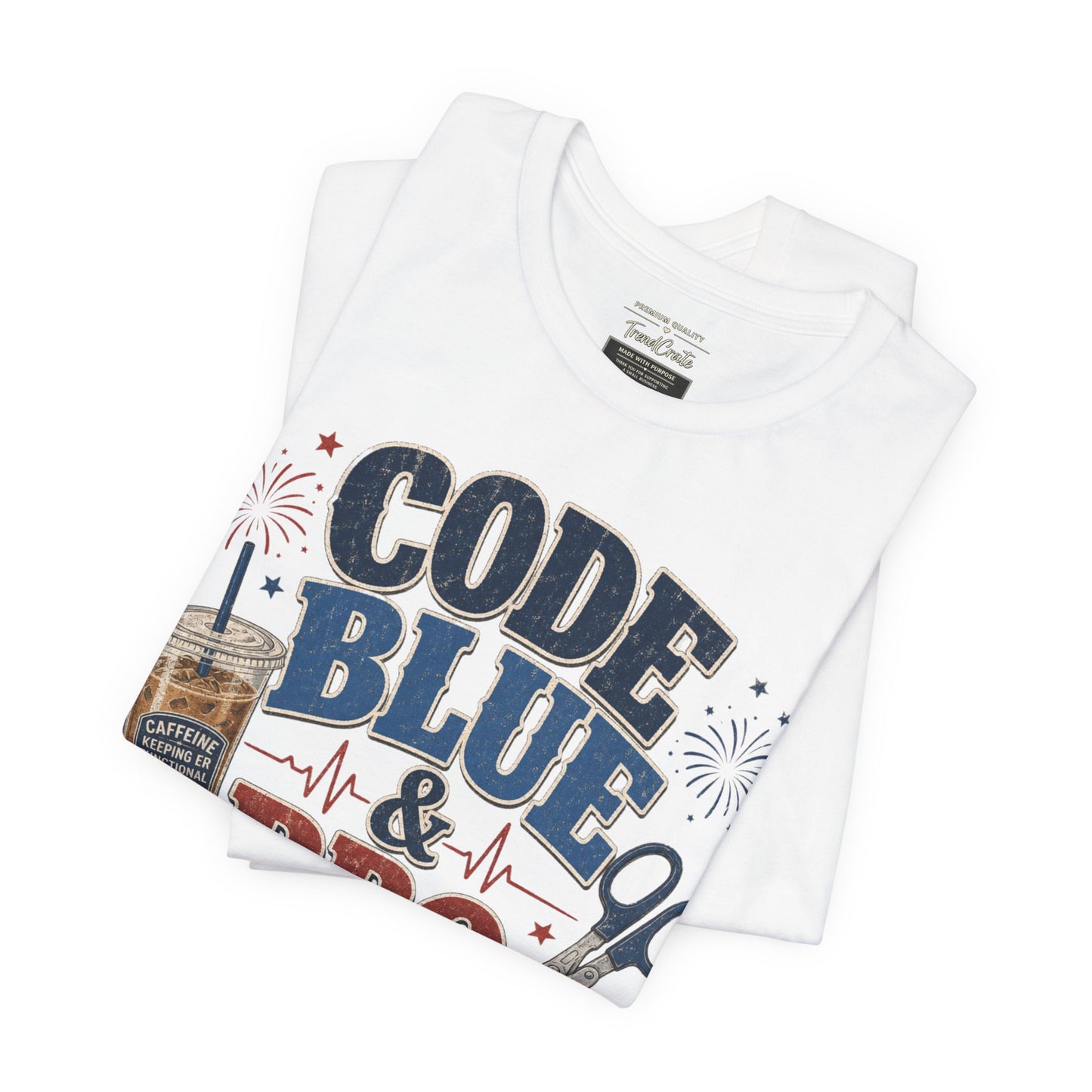 Code Blue & BBQ Tee