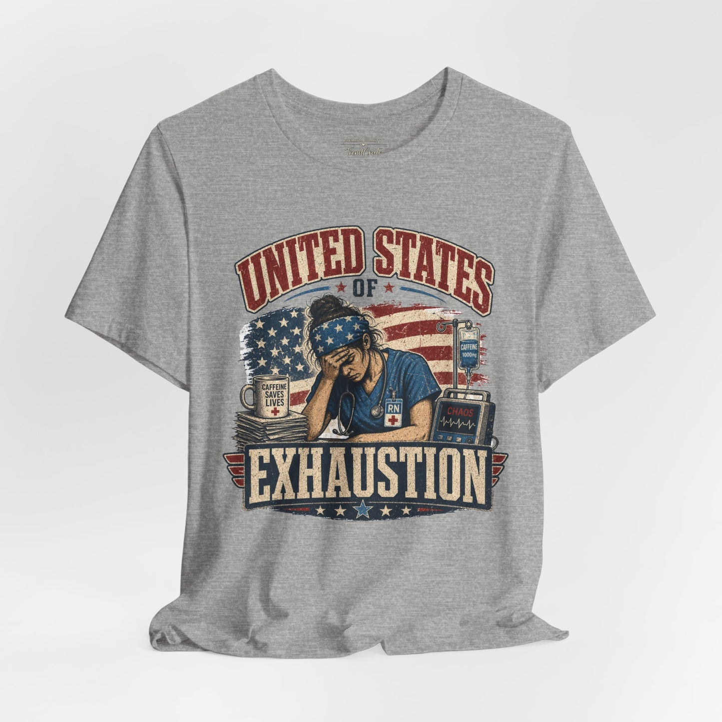 United States of Exhaustion Tee