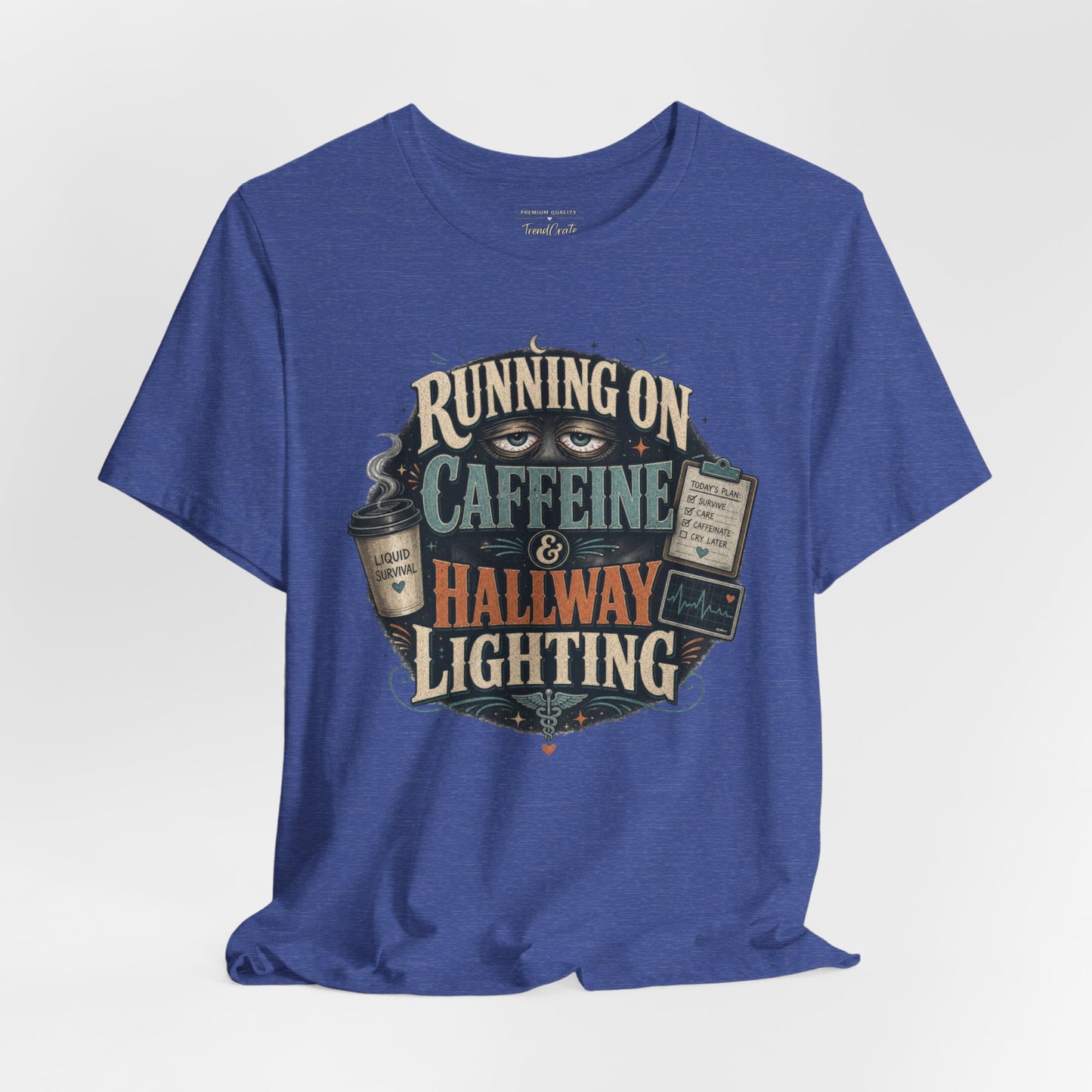 Running on Caffeine & Hallway Lighting Tee