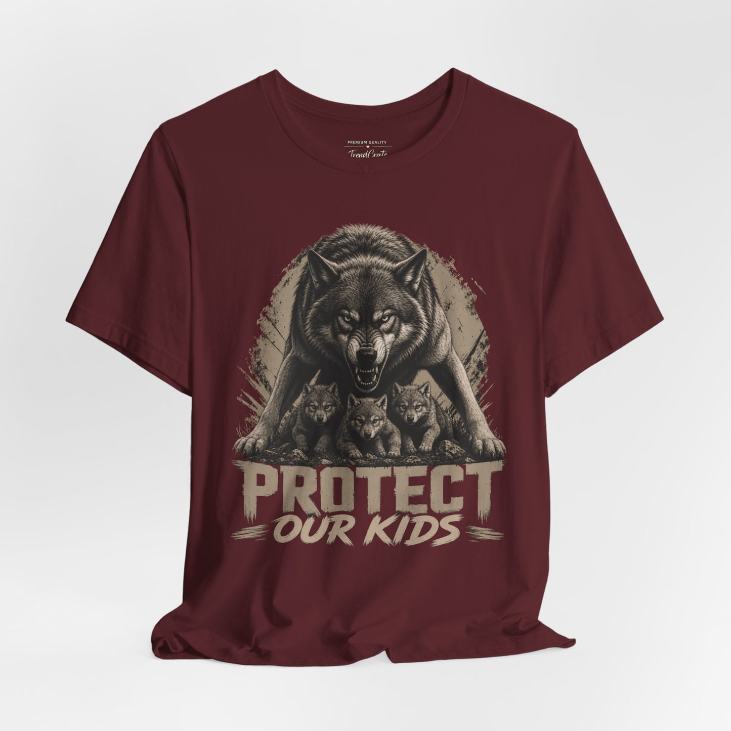 Protect Our Kids T-Shirt — Wolf Pack Family Protection Tee