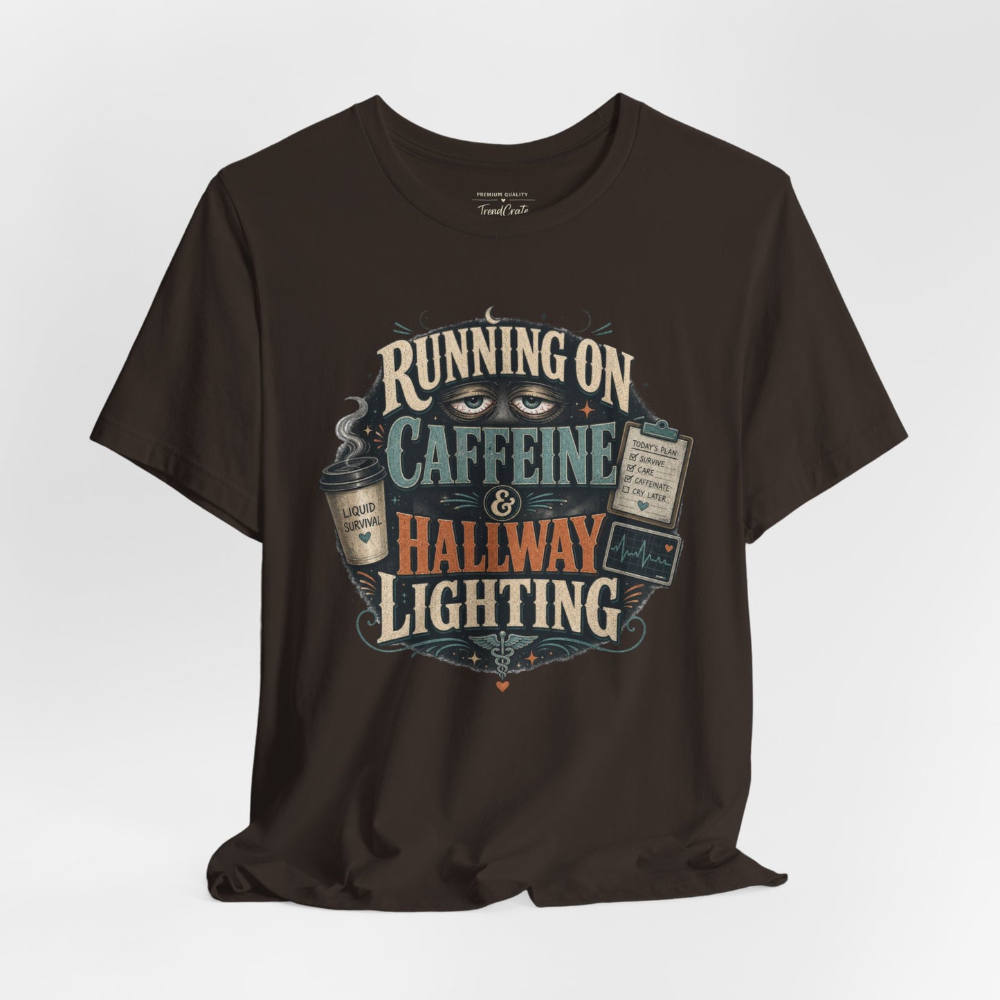 Running on Caffeine & Hallway Lighting Tee