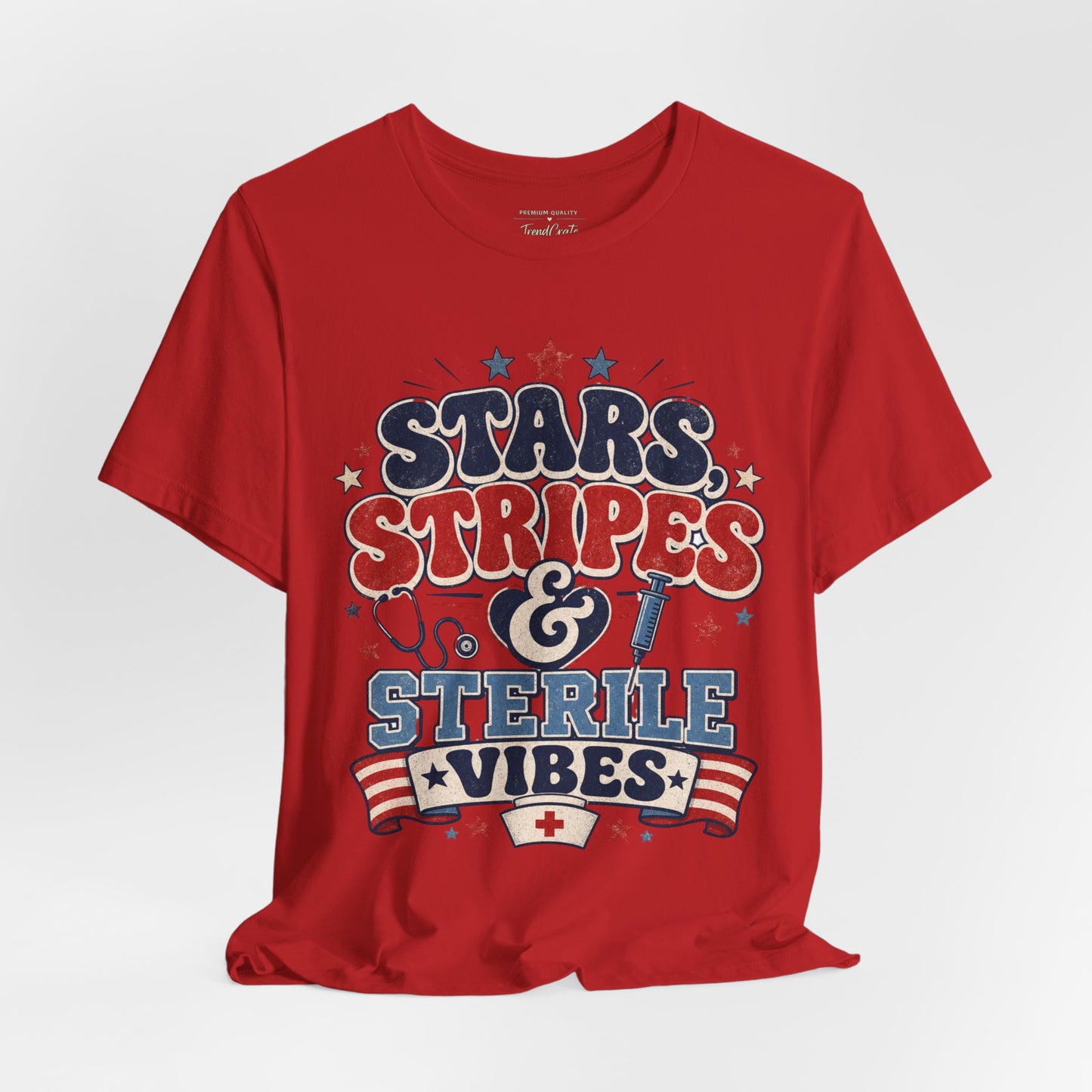 Stars Stripes & Sterile Vibes Tee
