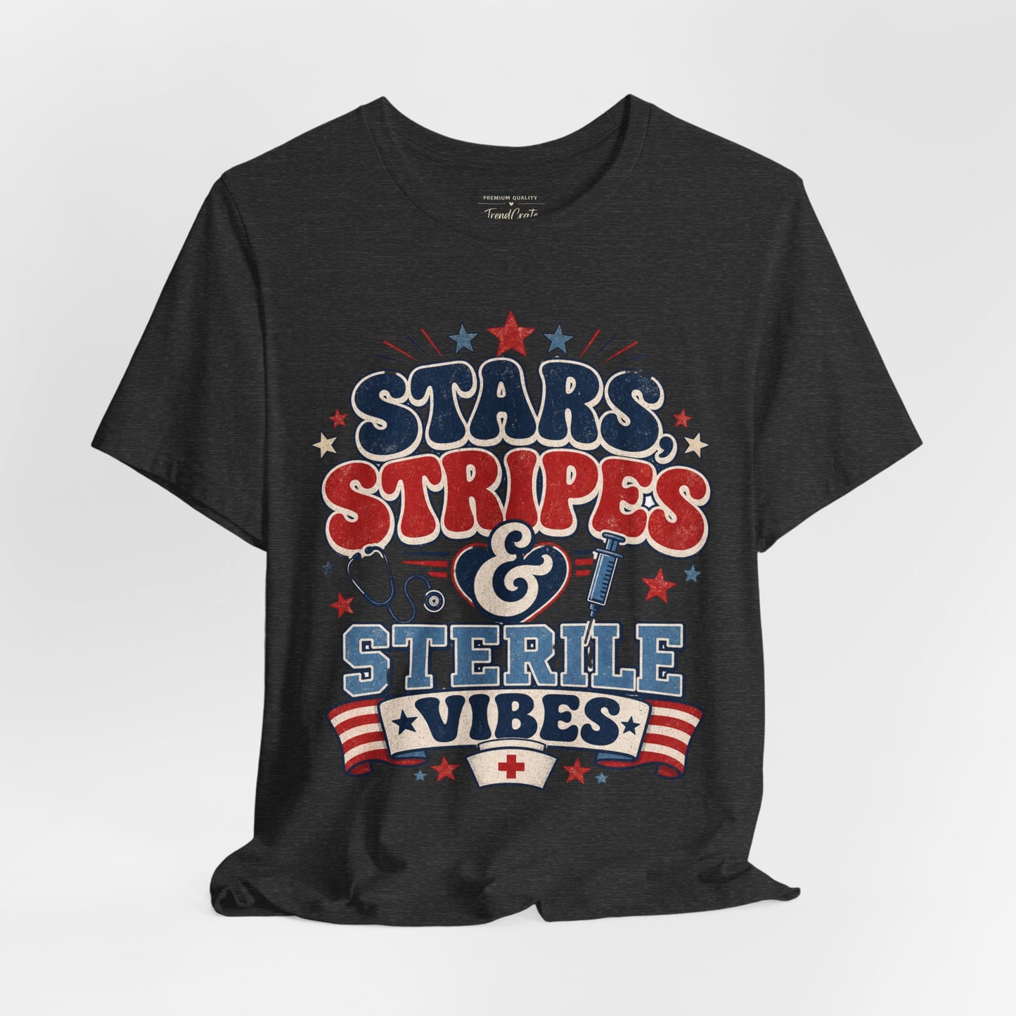 Stars Stripes & Sterile Vibes Tee