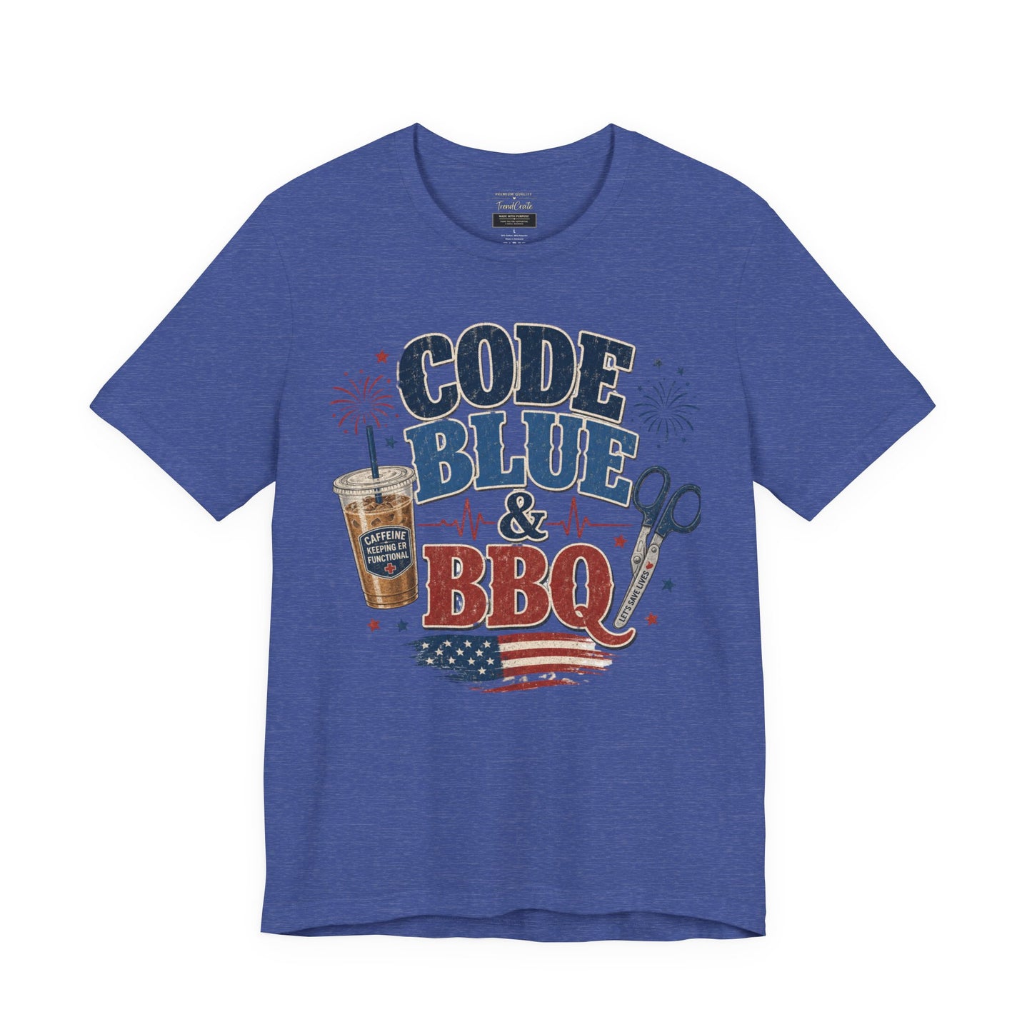 Code Blue & BBQ Tee