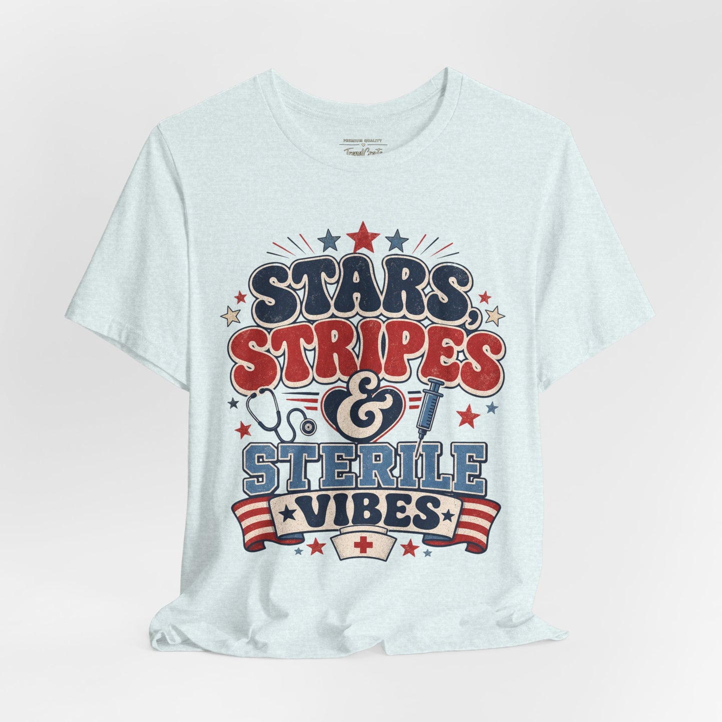 Stars Stripes & Sterile Vibes Tee