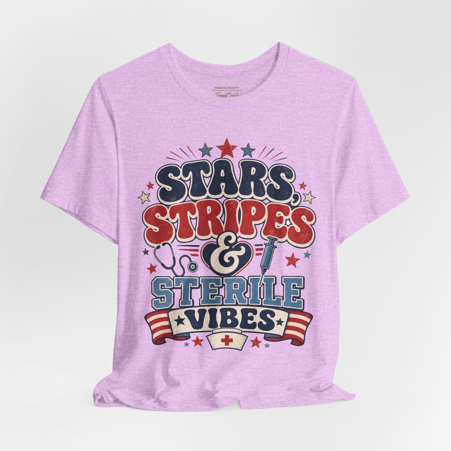 Stars Stripes & Sterile Vibes Tee