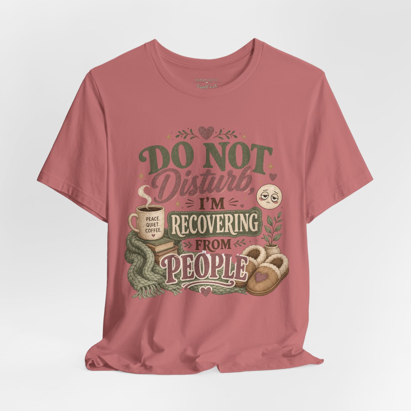 Do Not Disturb, I’m Recovering From People Tee
