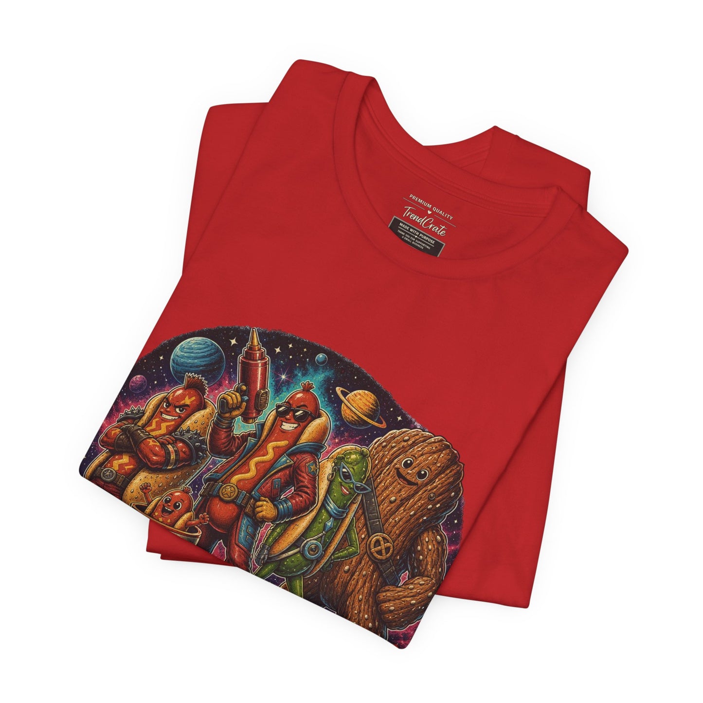 Guardians of the Glizzies Graphic Tee — Retro Space Adventure T-Shirt