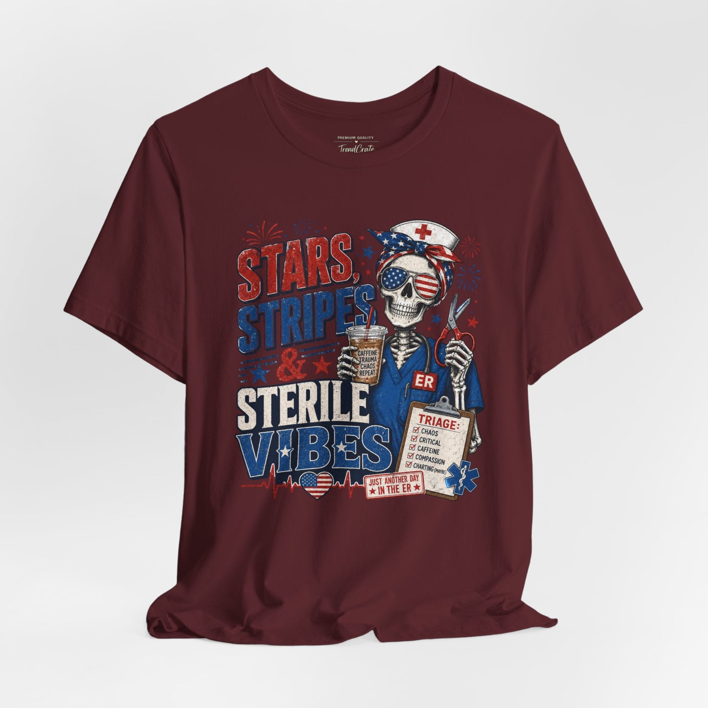Stars, Stripes & Sterile Vibes Tee