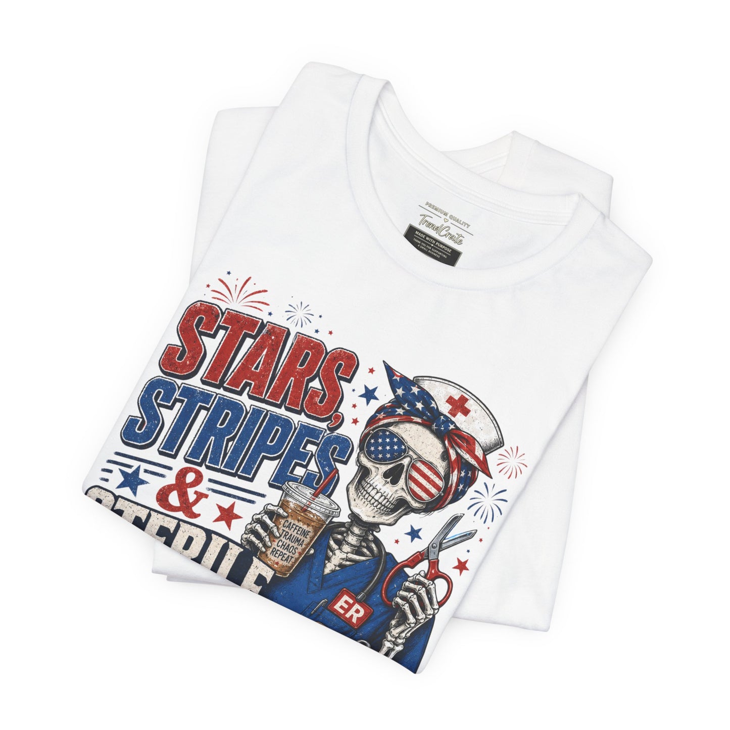 Stars, Stripes & Sterile Vibes Tee
