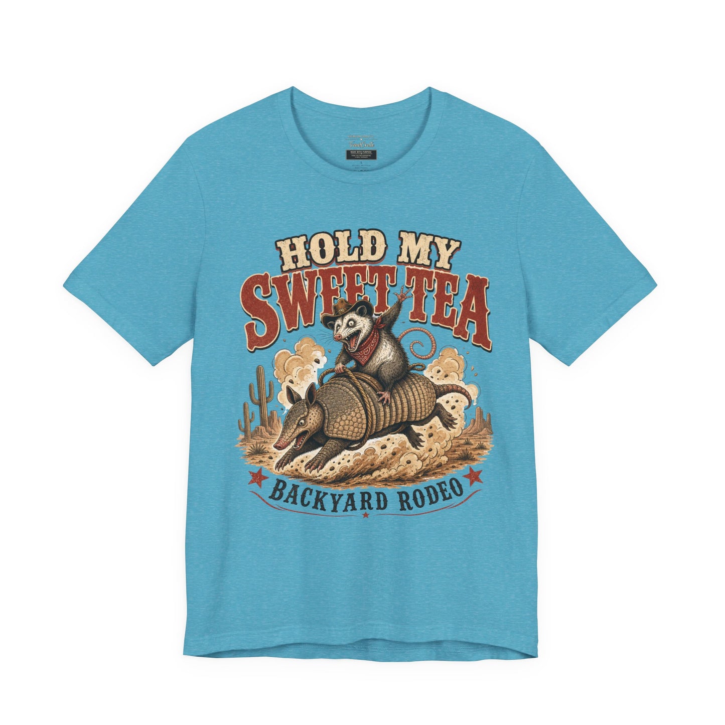 Hold My Sweet Tea Backyard Rodeo T-Shirt