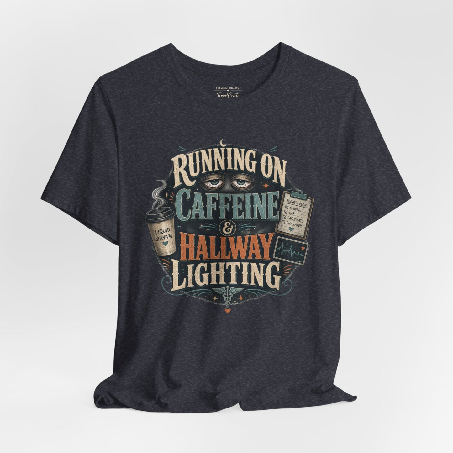 Running on Caffeine & Hallway Lighting Tee