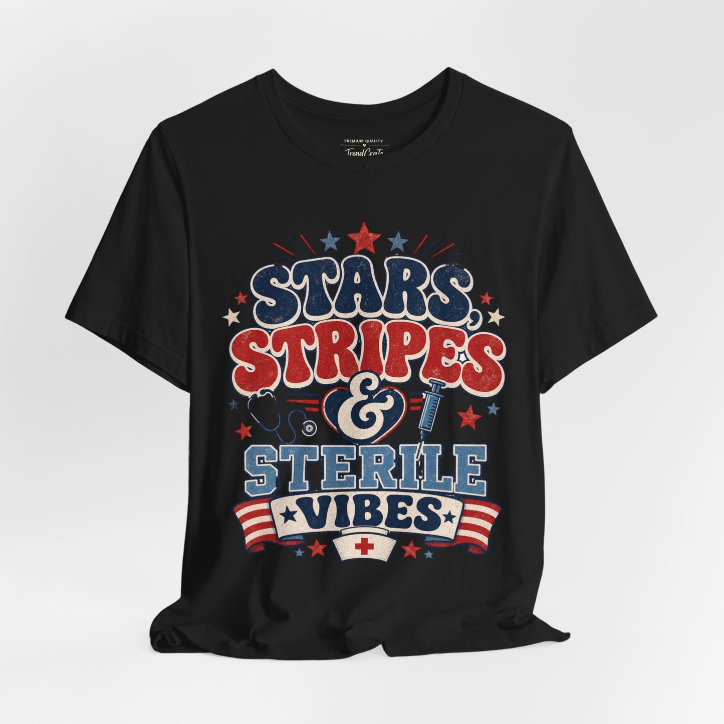 Stars Stripes & Sterile Vibes Tee